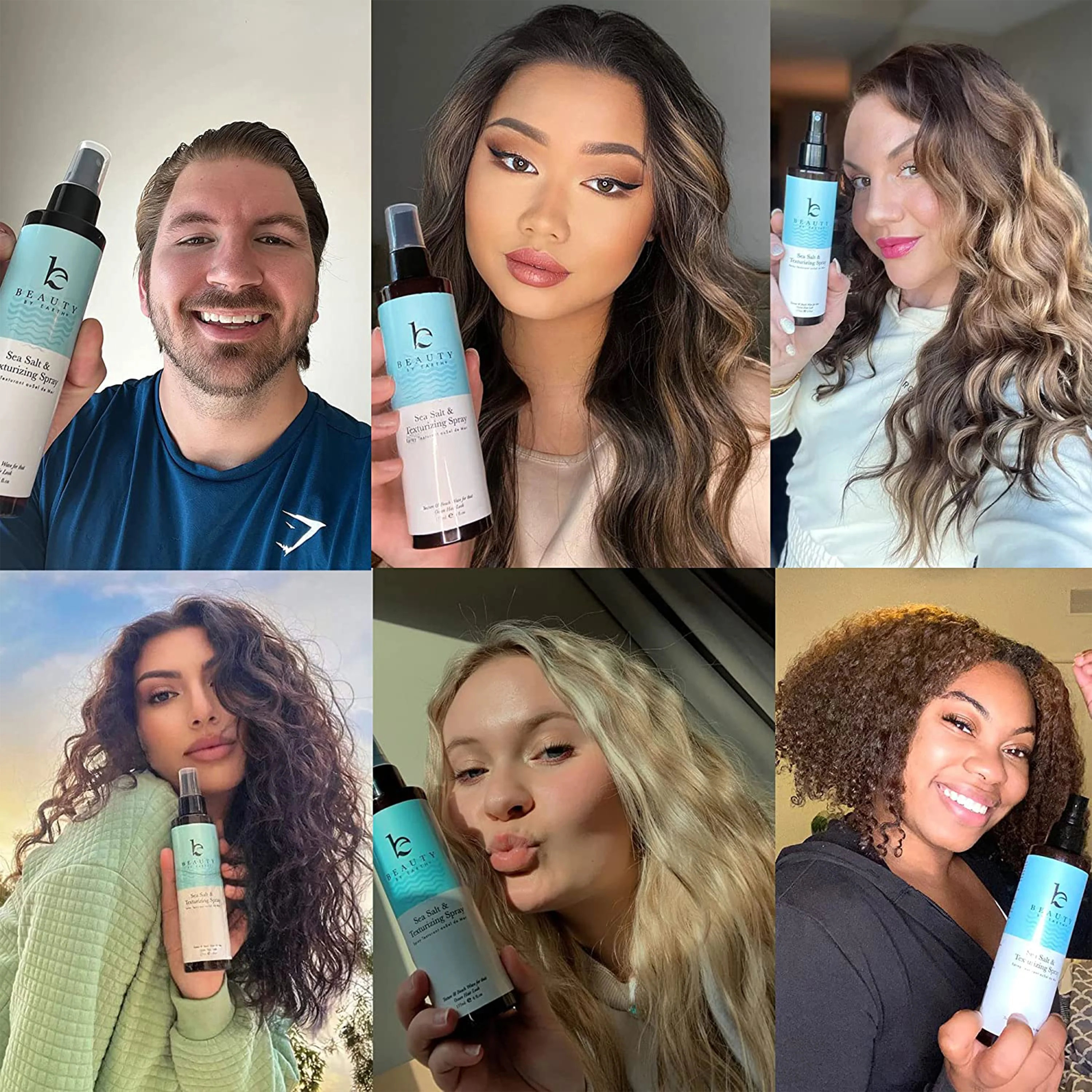 Sea Salt Spray Hair Texturizer - Image 9