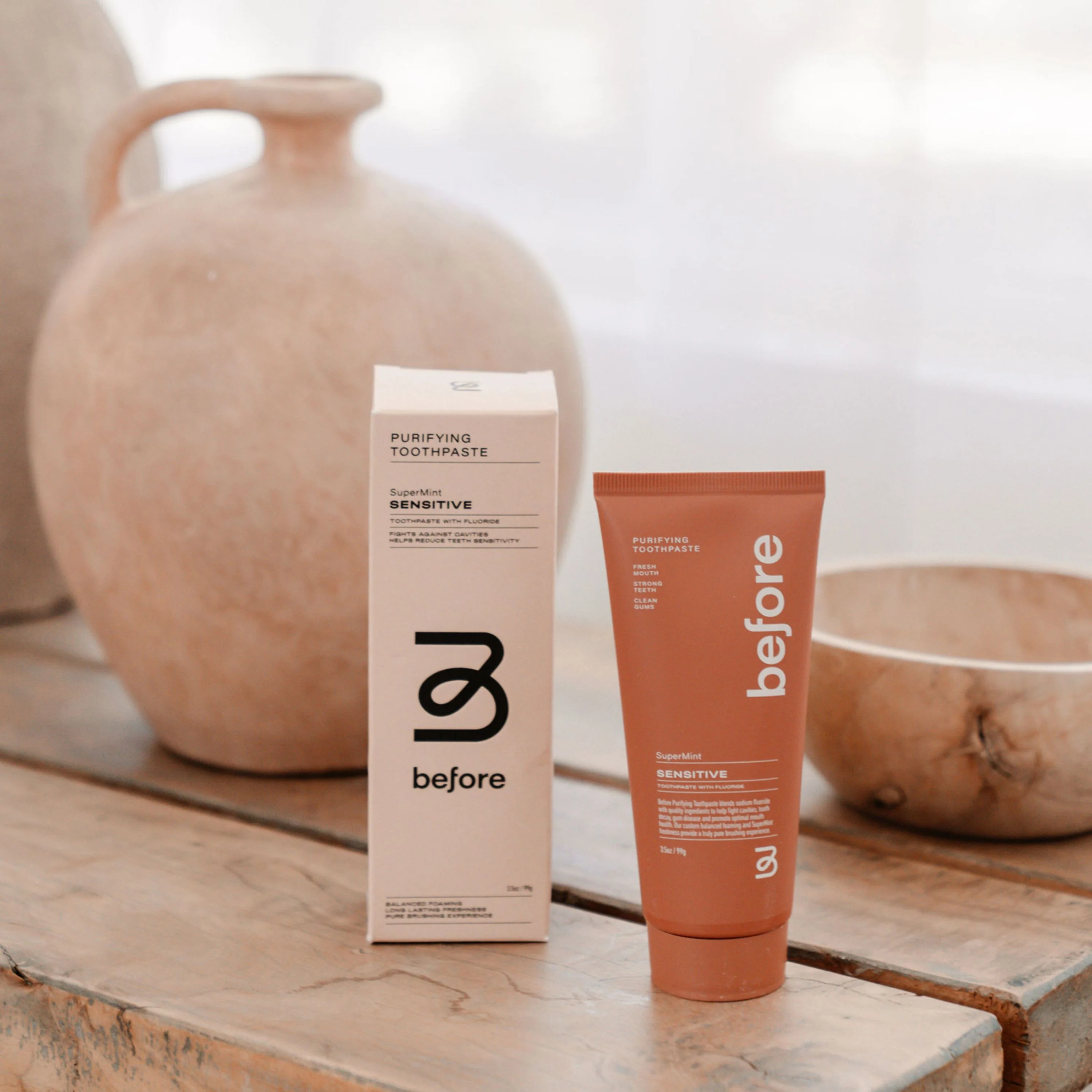 Sensitive Purifying Toothpaste w/ Fluoride, Anti-Cavity - Image 2