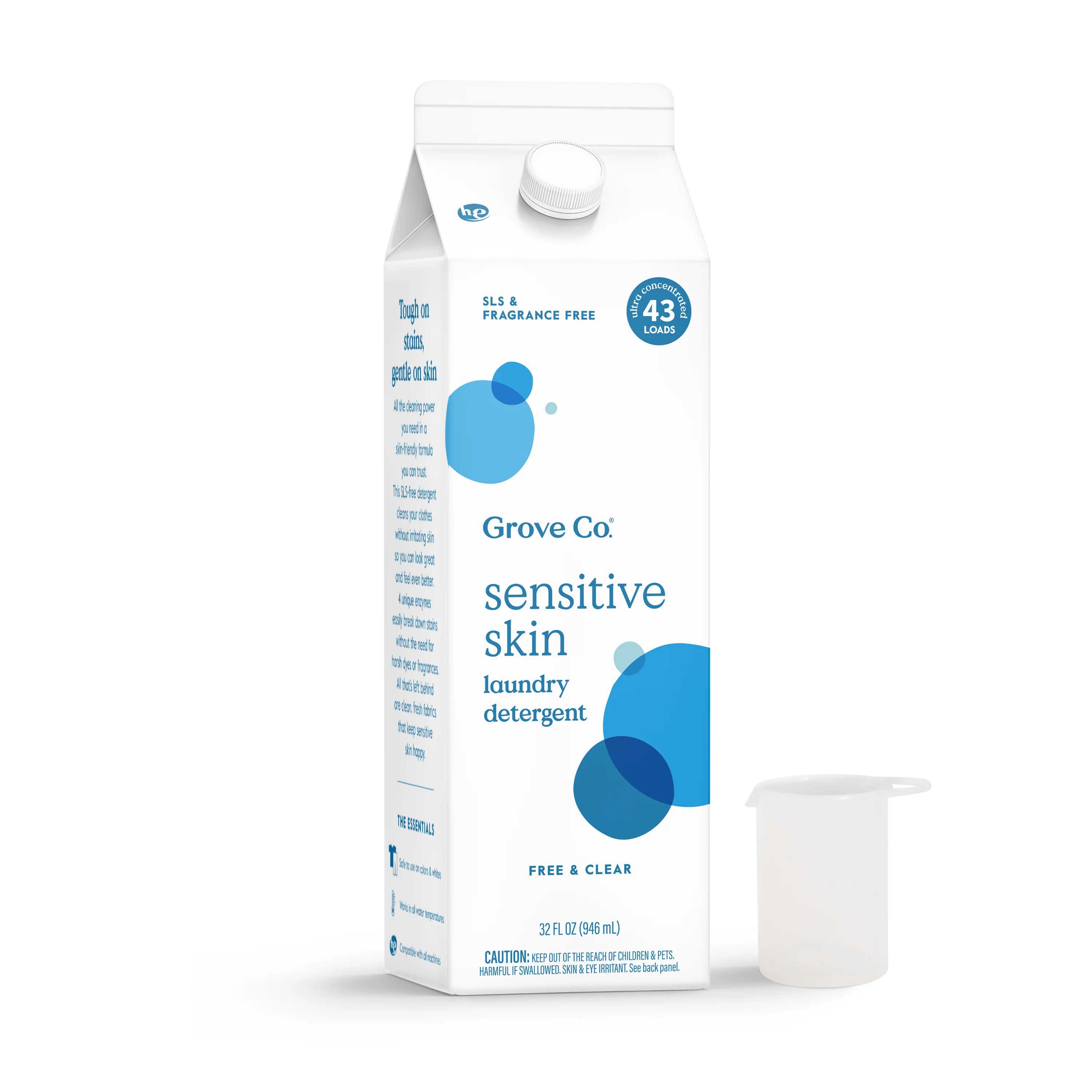 Sensitive Skin Laundry Detergent – No SLS or Synthetic Dye - Image 3