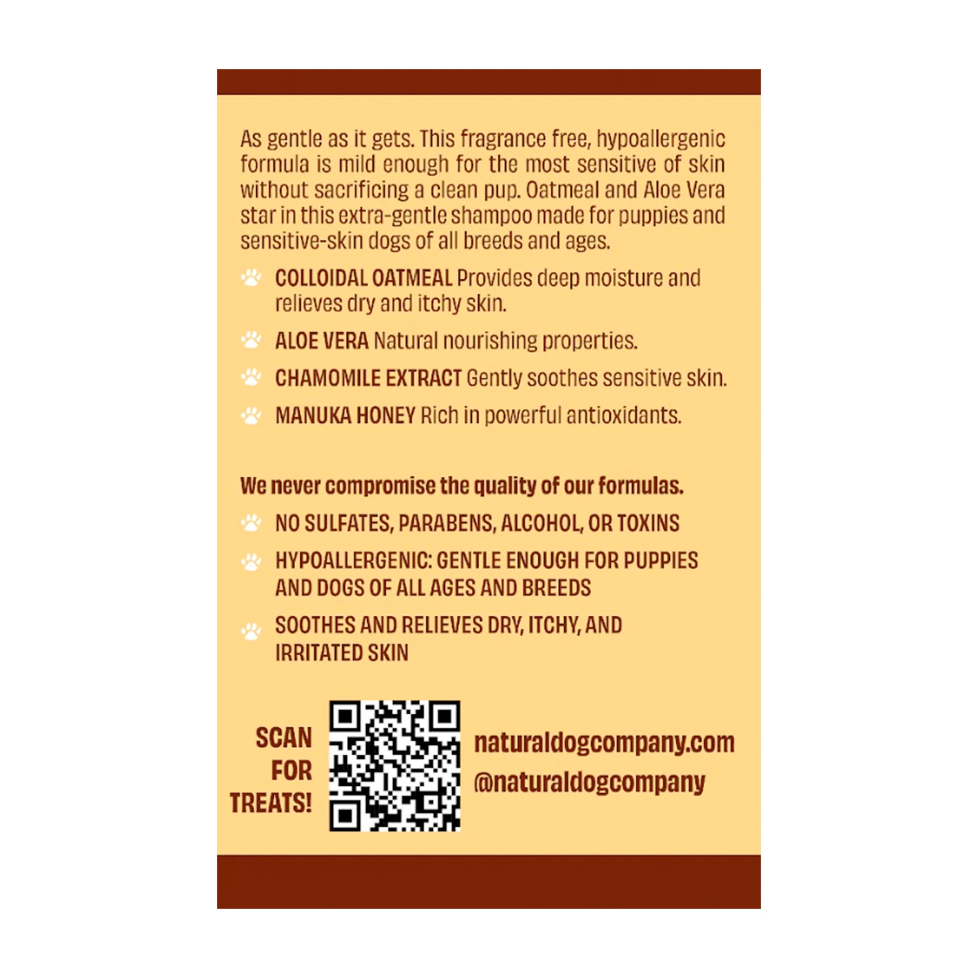 Sensitive Skin Oatmeal Shampoo - Image 2