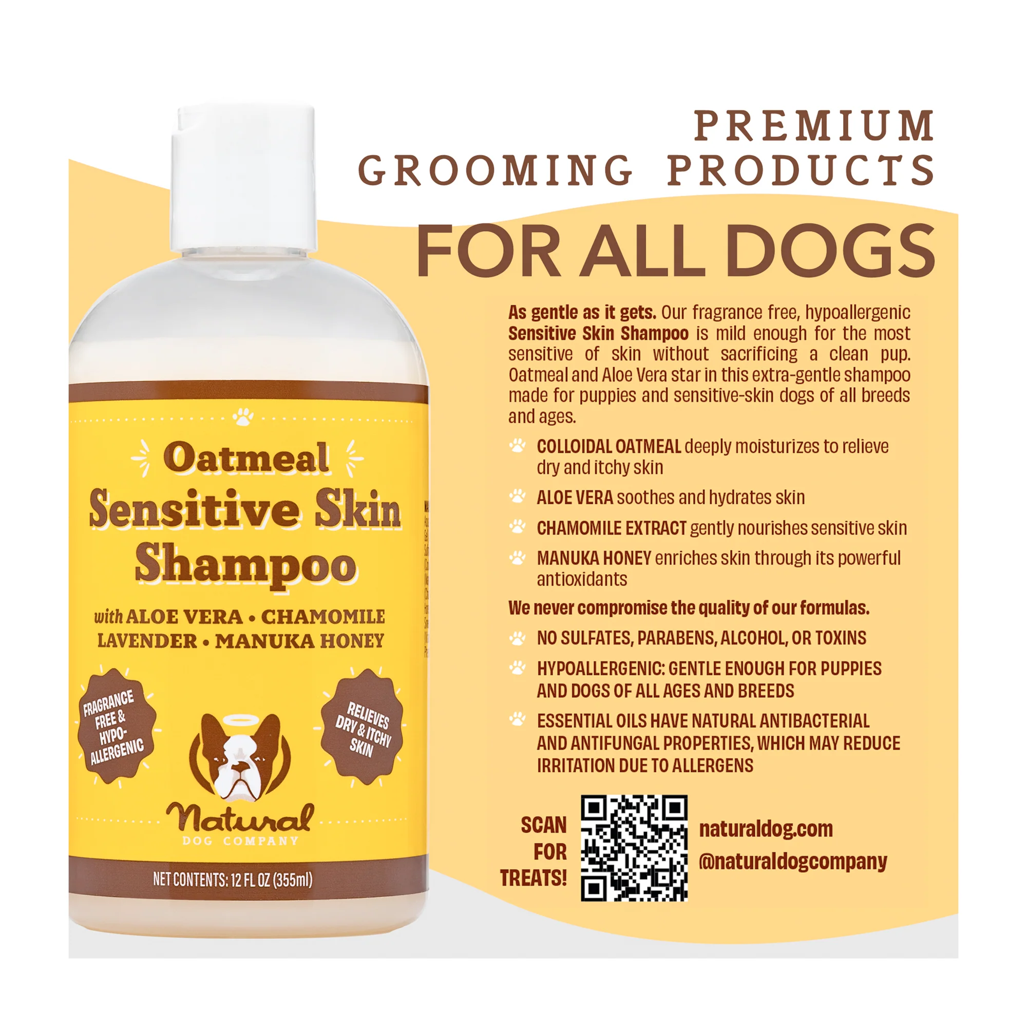 Sensitive Skin Oatmeal Shampoo - Image 3