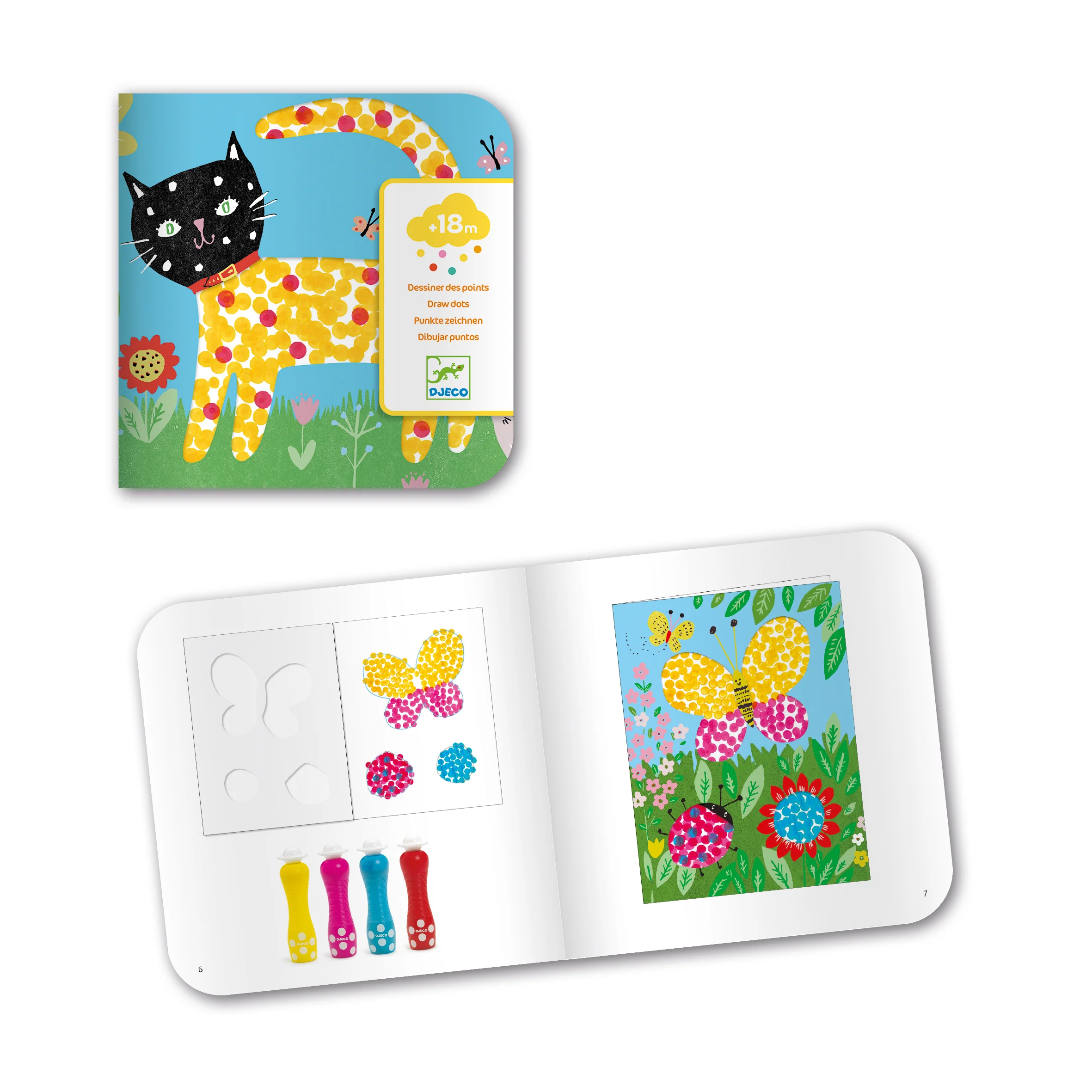 Sensory Exploration Dot Coloring Starter Kit made with FSC® Certified Paper - Image 3