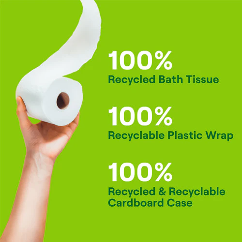 2-Ply Bathroom Tissue (240 sheets per roll) - Image 4