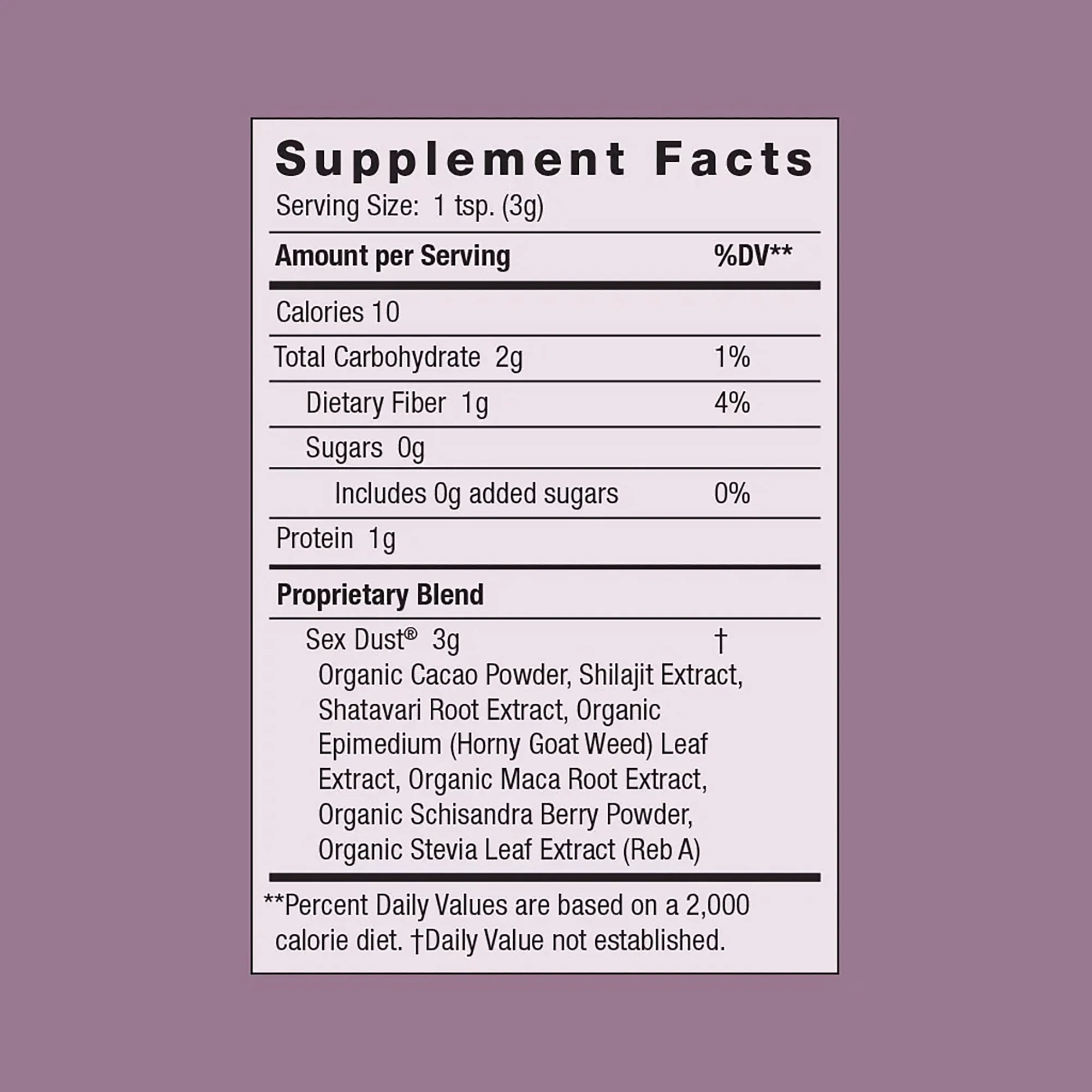 Sex Dust - Adaptogens for Libido, Hormonal Balance & Creative Energy - Image 3