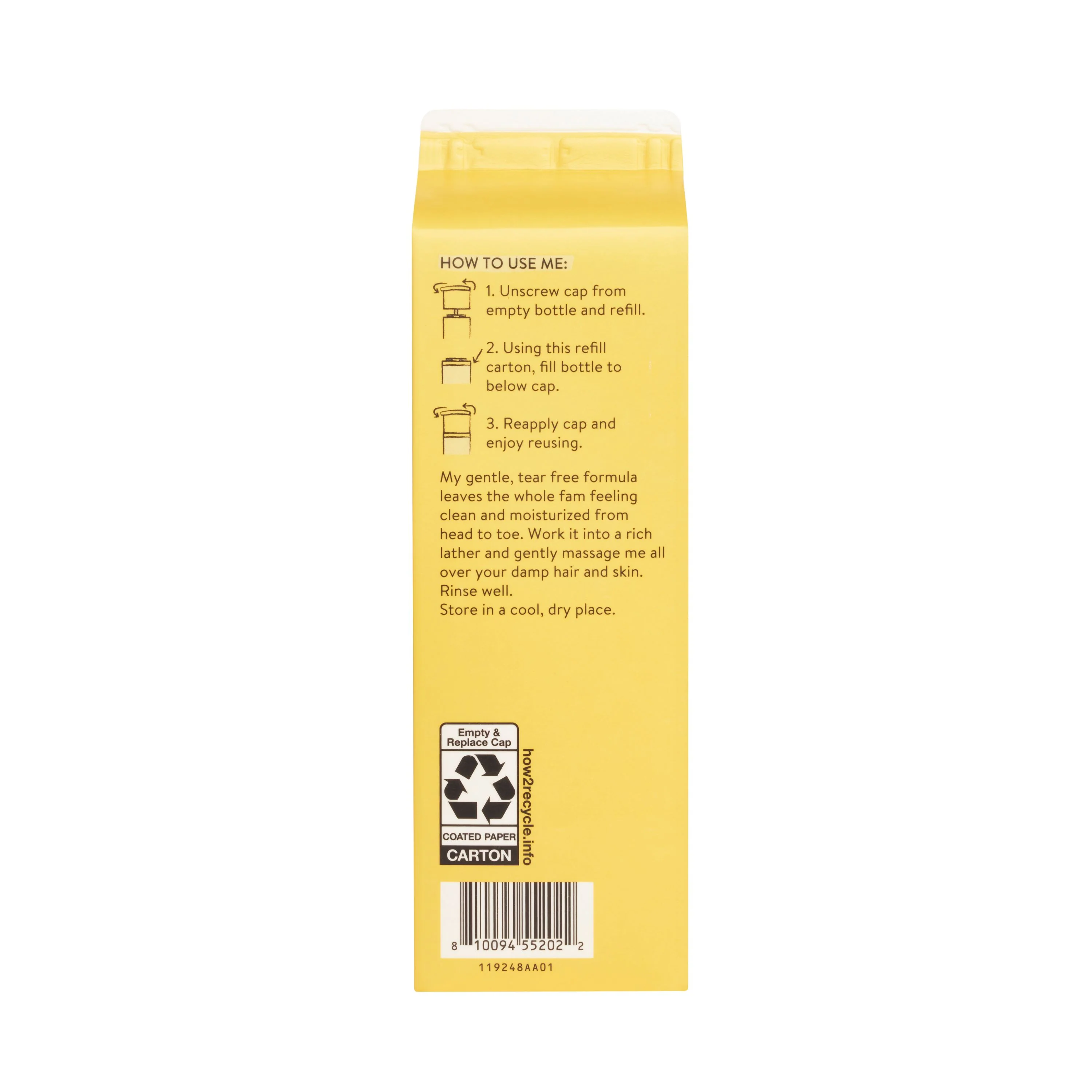 Shampoo+ Body Wash, Carton Refill - Image 12