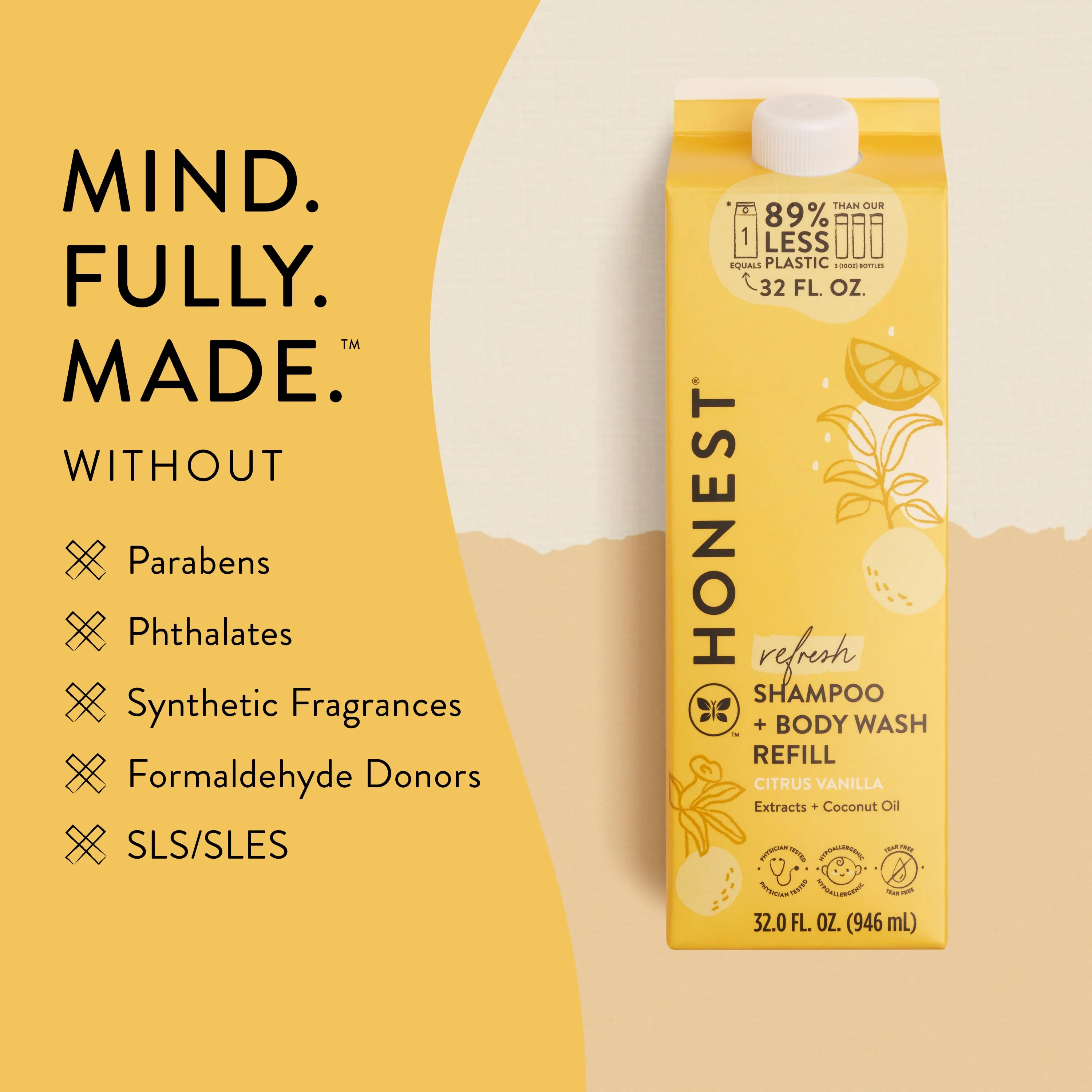 Shampoo+ Body Wash, Carton Refill - Image 15
