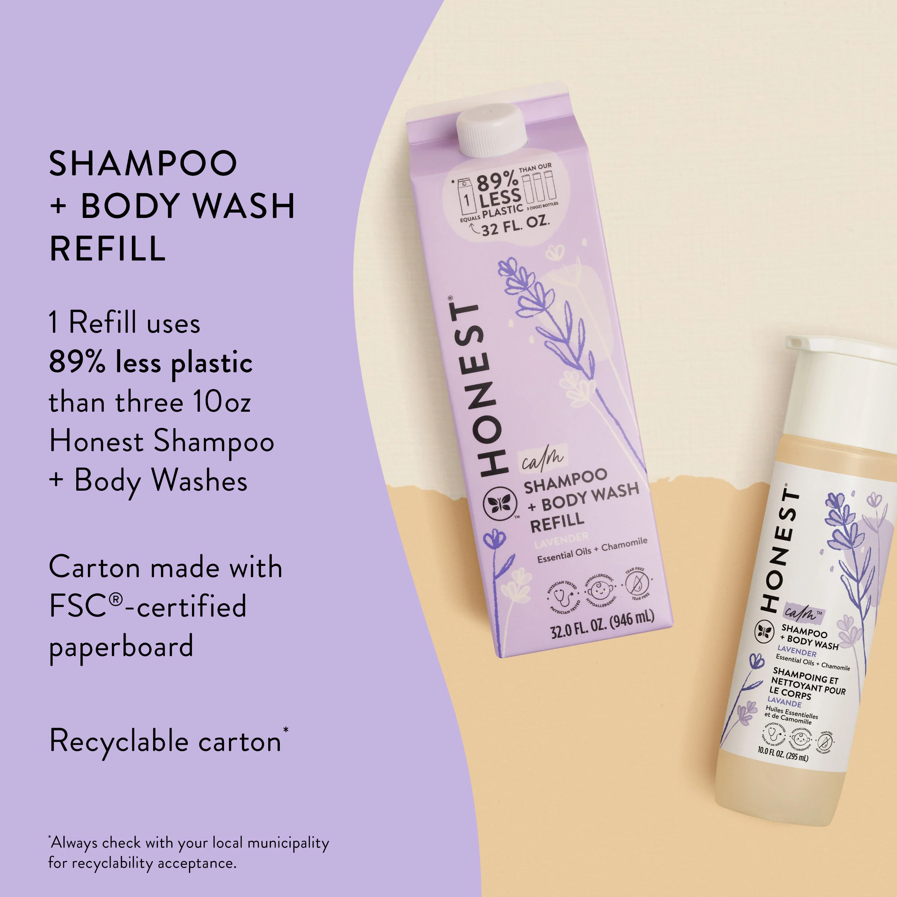 Shampoo+ Body Wash, Carton Refill - Image 7