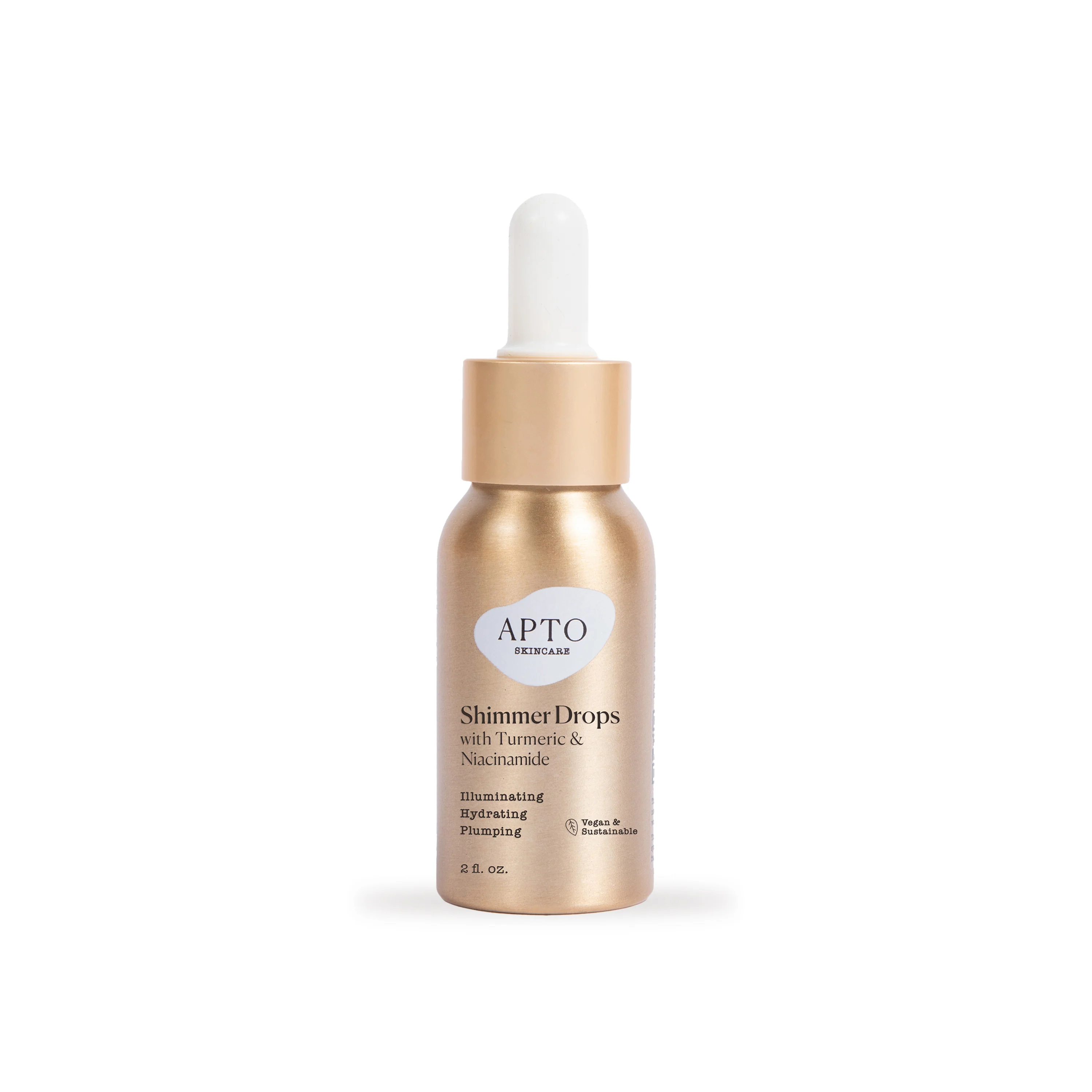 Shimmer Drops with Turmeric & Niacinamide, Glow Serum