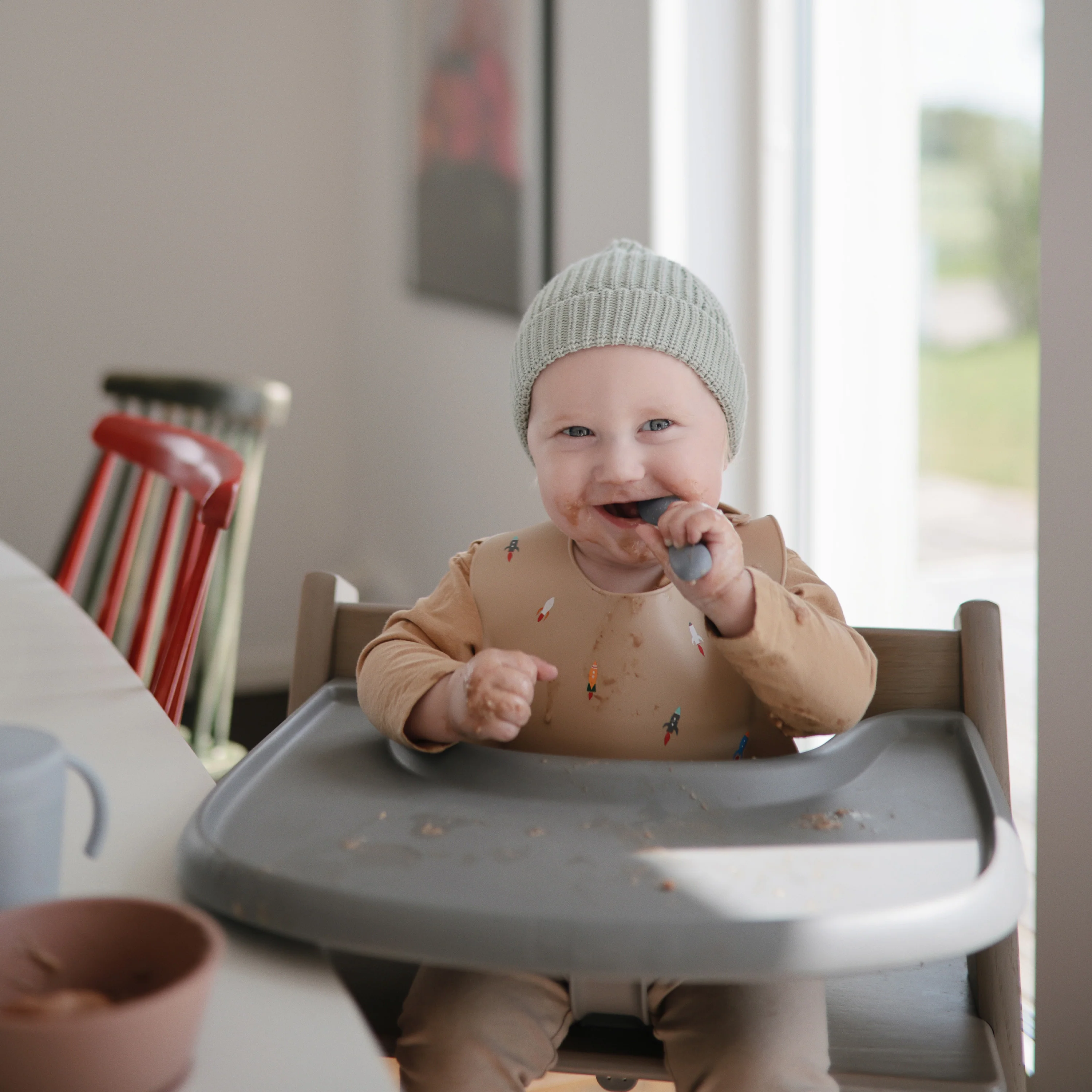 Silicone Baby Bib – Adjustable - Image 11