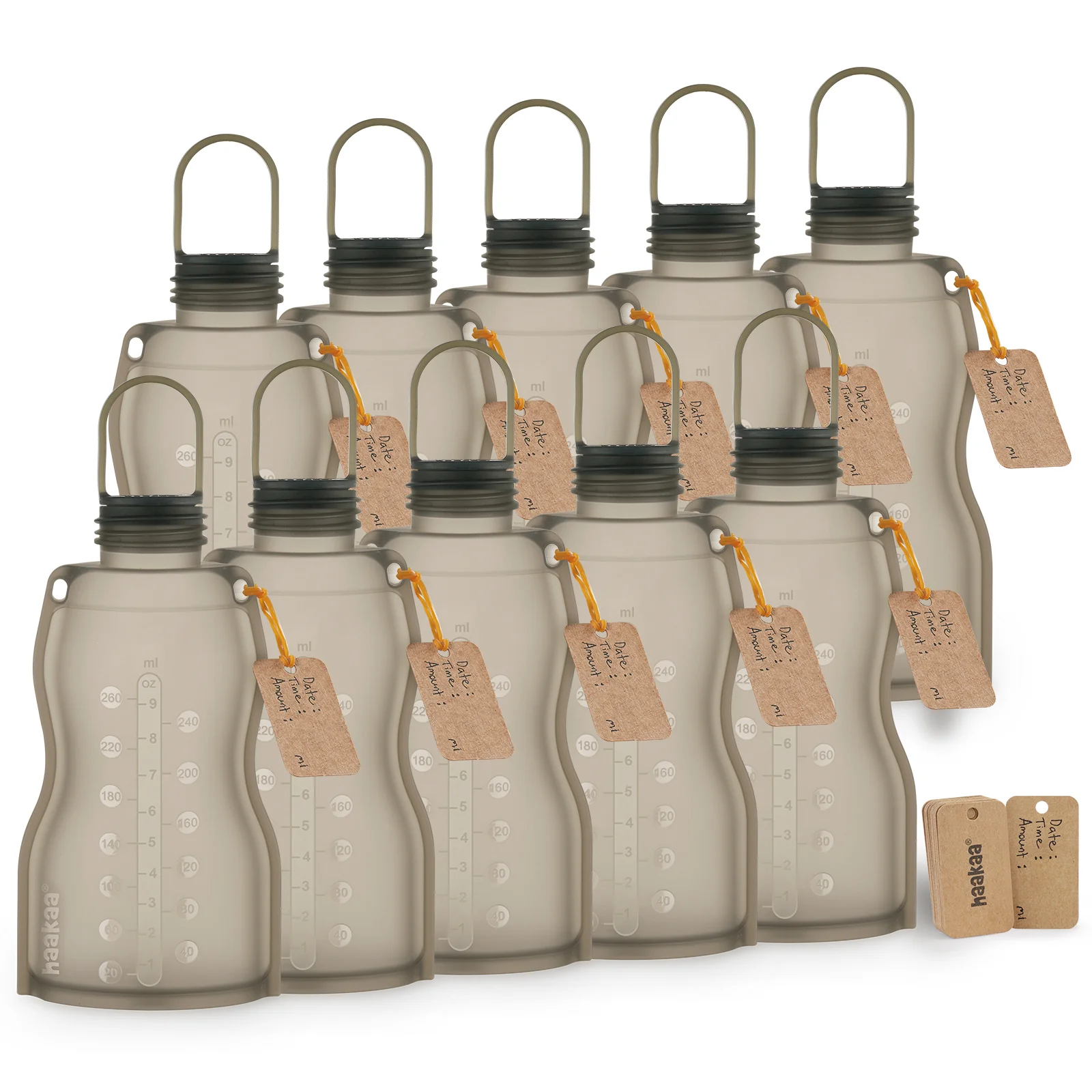 Reusable Breast Milk Storage Bags, 100% Food-Grade Silicone and Freezer-safe - Image 19