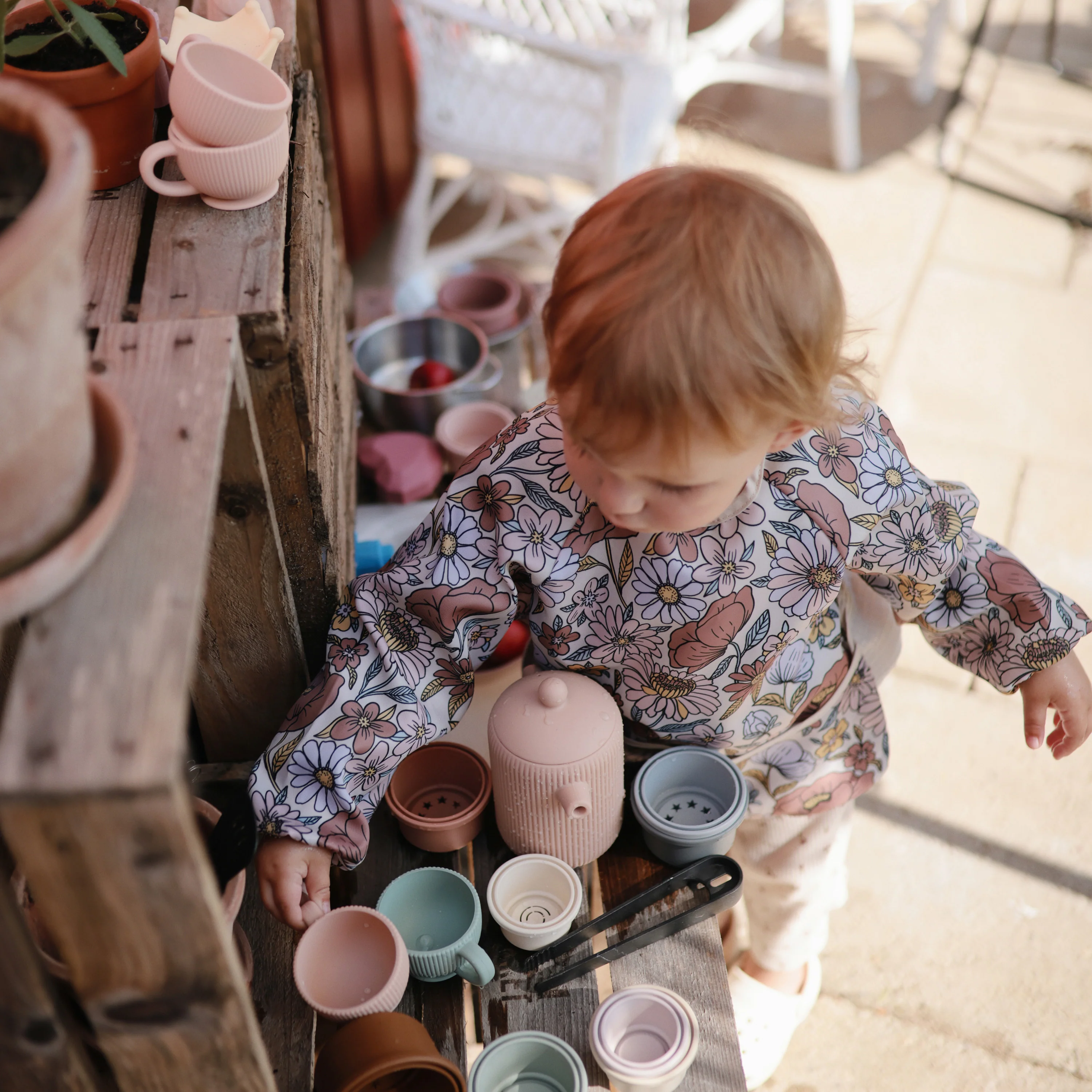 Silicone Tea Play Set – Pretend Play, BPA-Free - Image 2