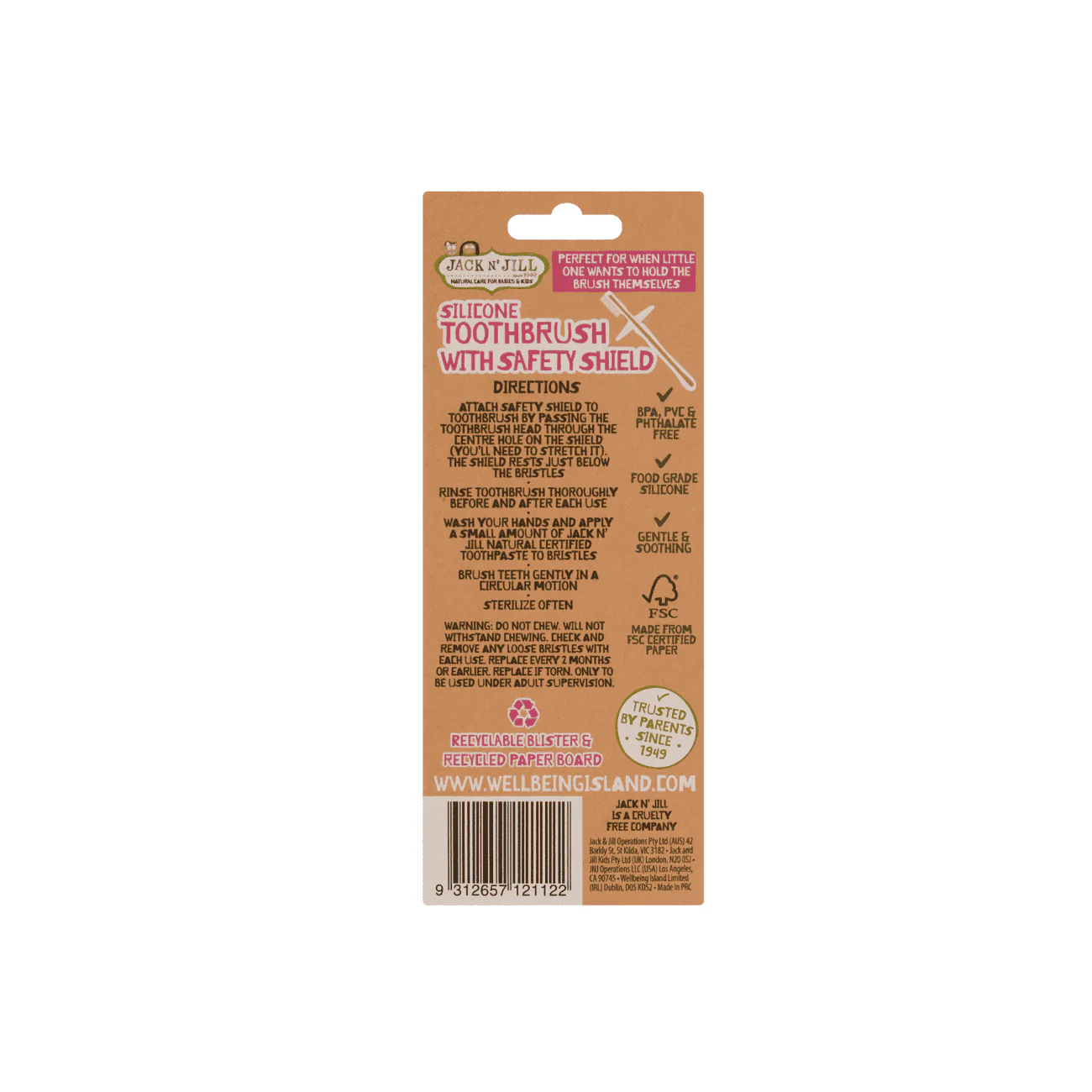 Silicone Toothbrush "STAGE 2" - Image 2