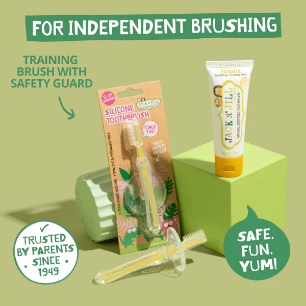 Silicone Toothbrush "STAGE 2" - Image 3