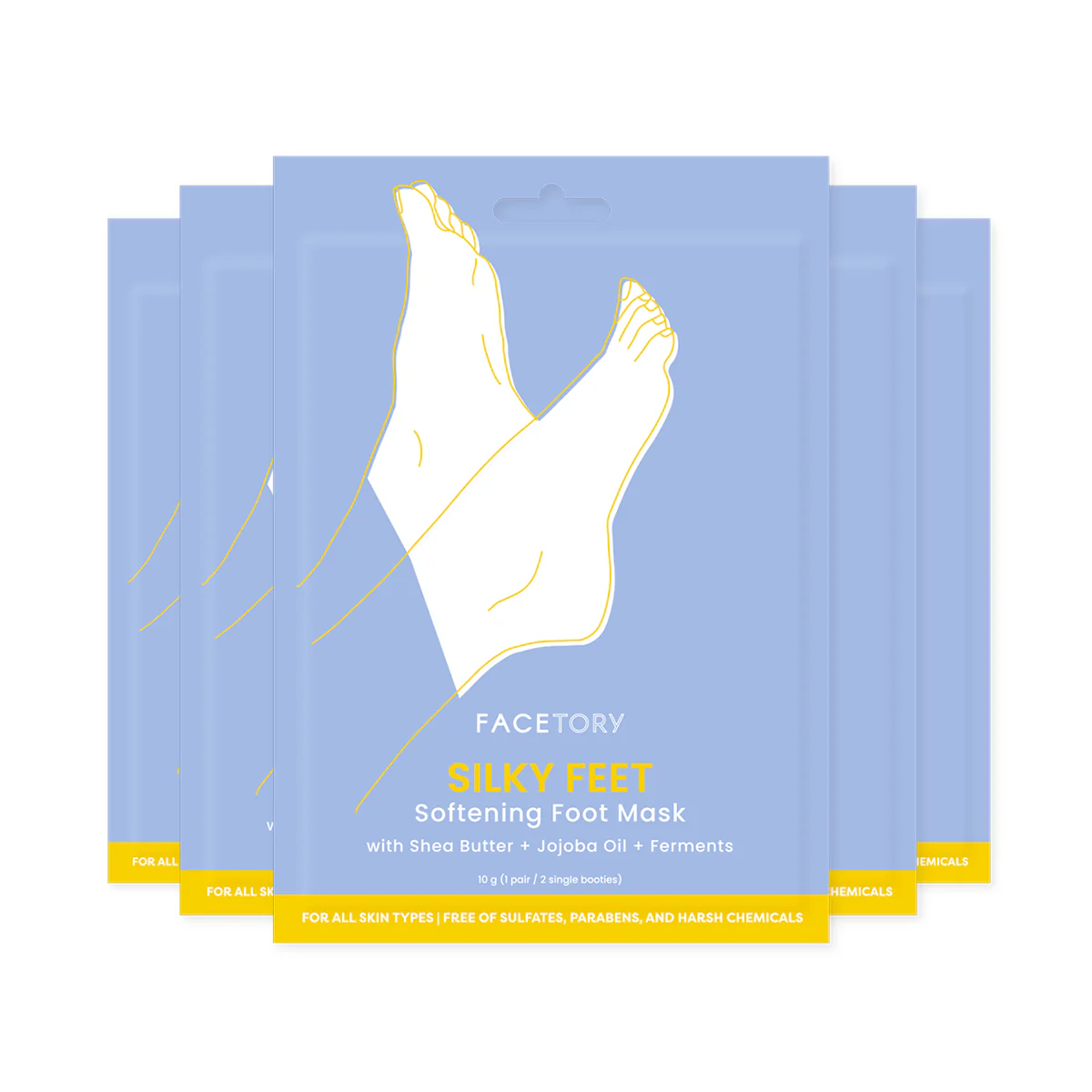 Silky Feet Softening Foot Mask - Image 2