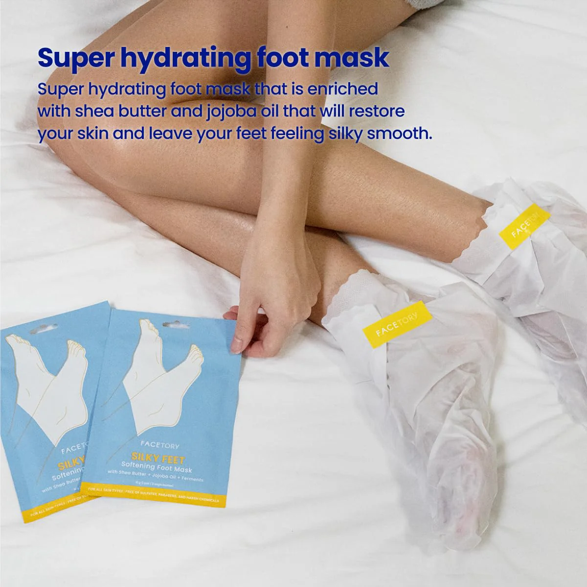 Silky Feet Softening Foot Mask - Image 3
