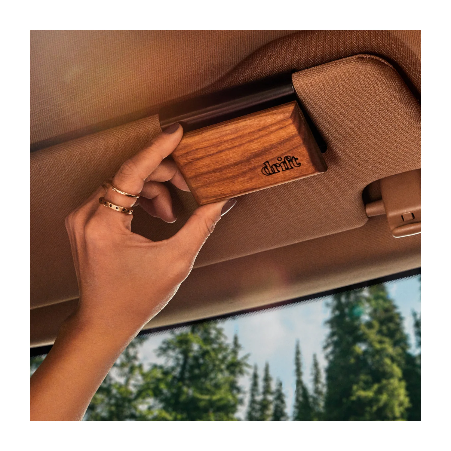 Single Wood Car Air Freshener Starter Kit - Image 5