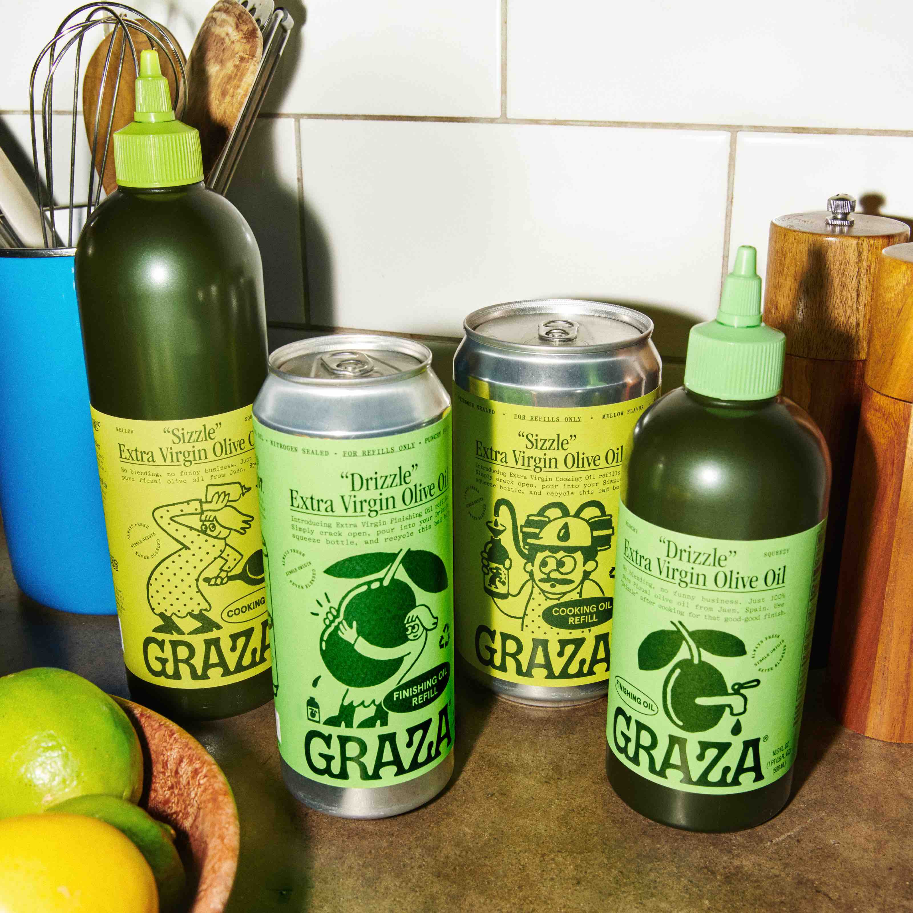 Sizzle Extra Virgin Olive Oil - Refill - Image 5