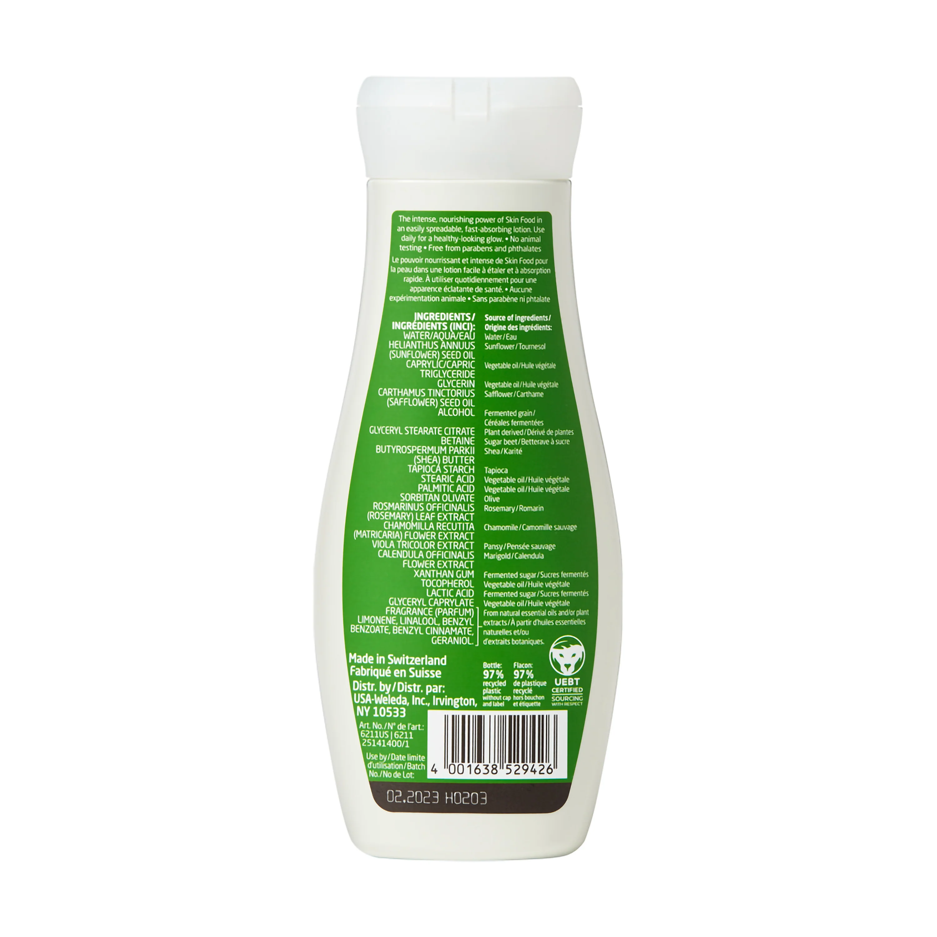 Skin Food Nourishing Body Lotion - Image 3