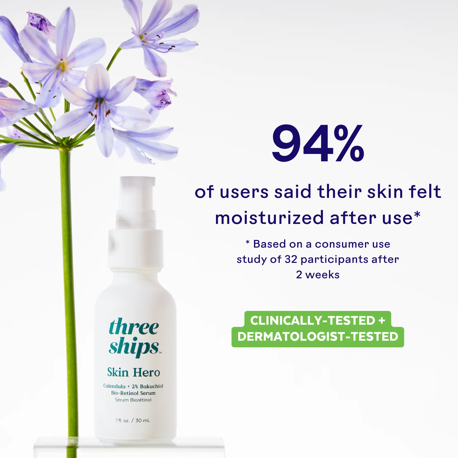 SkinHero™ Calendula + 2% Bakuchiol Bio-Retinol Serum - Image 7