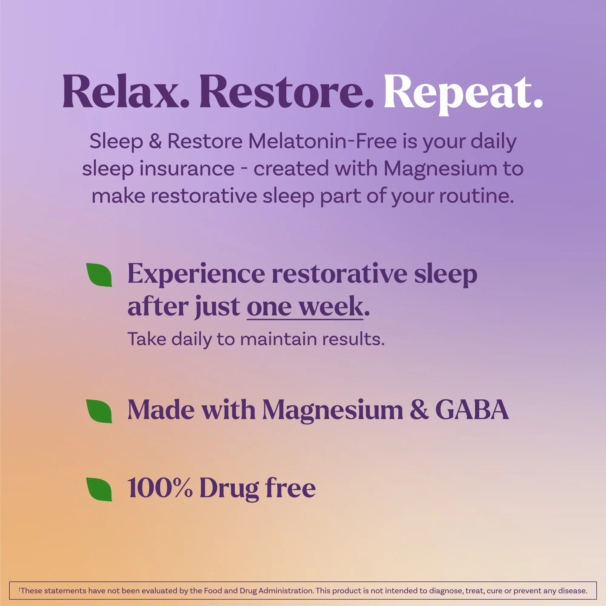 Sleep & Restore Capsule Non-Melatonin - Image 4