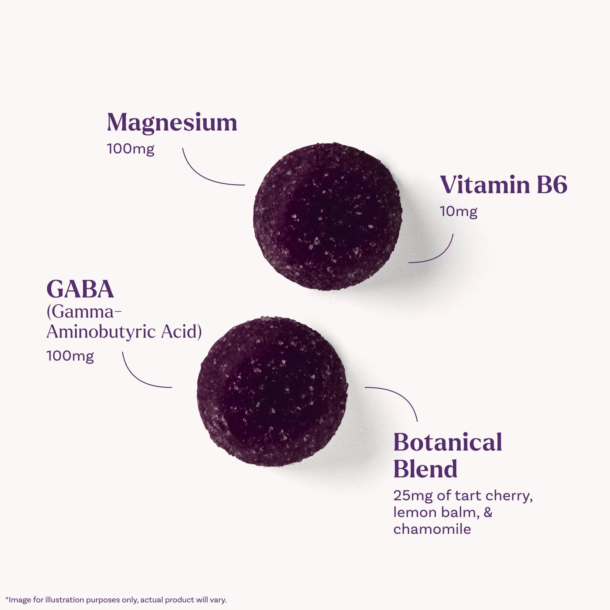 Sleep & Restore Gummies Non-Melatonin - Image 3