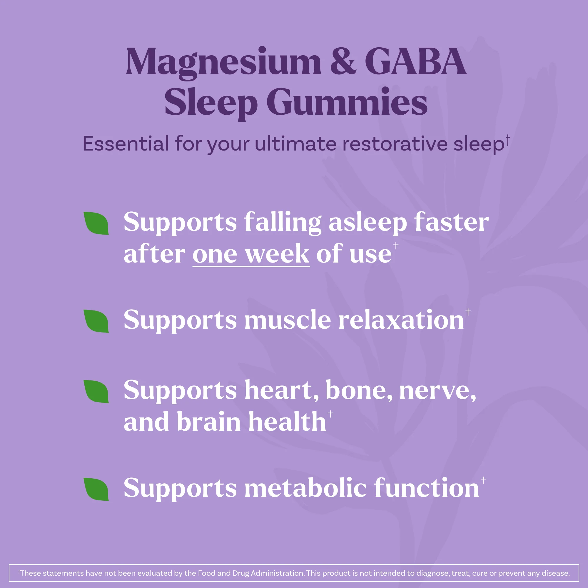 Sleep & Restore Gummies Non-Melatonin - Image 4