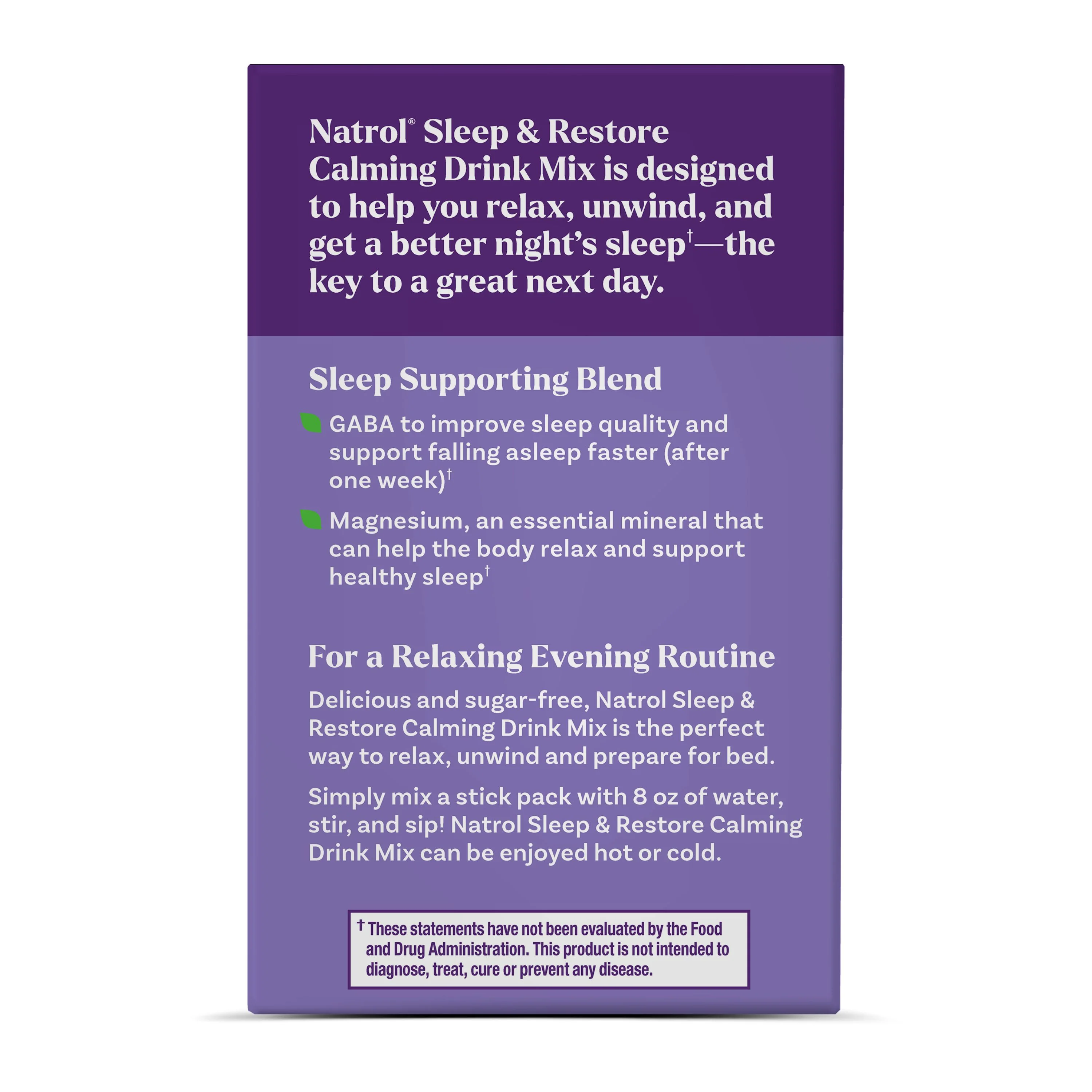 Sleep & Restore Calming Drink Mix, Melatonin Free - Image 12