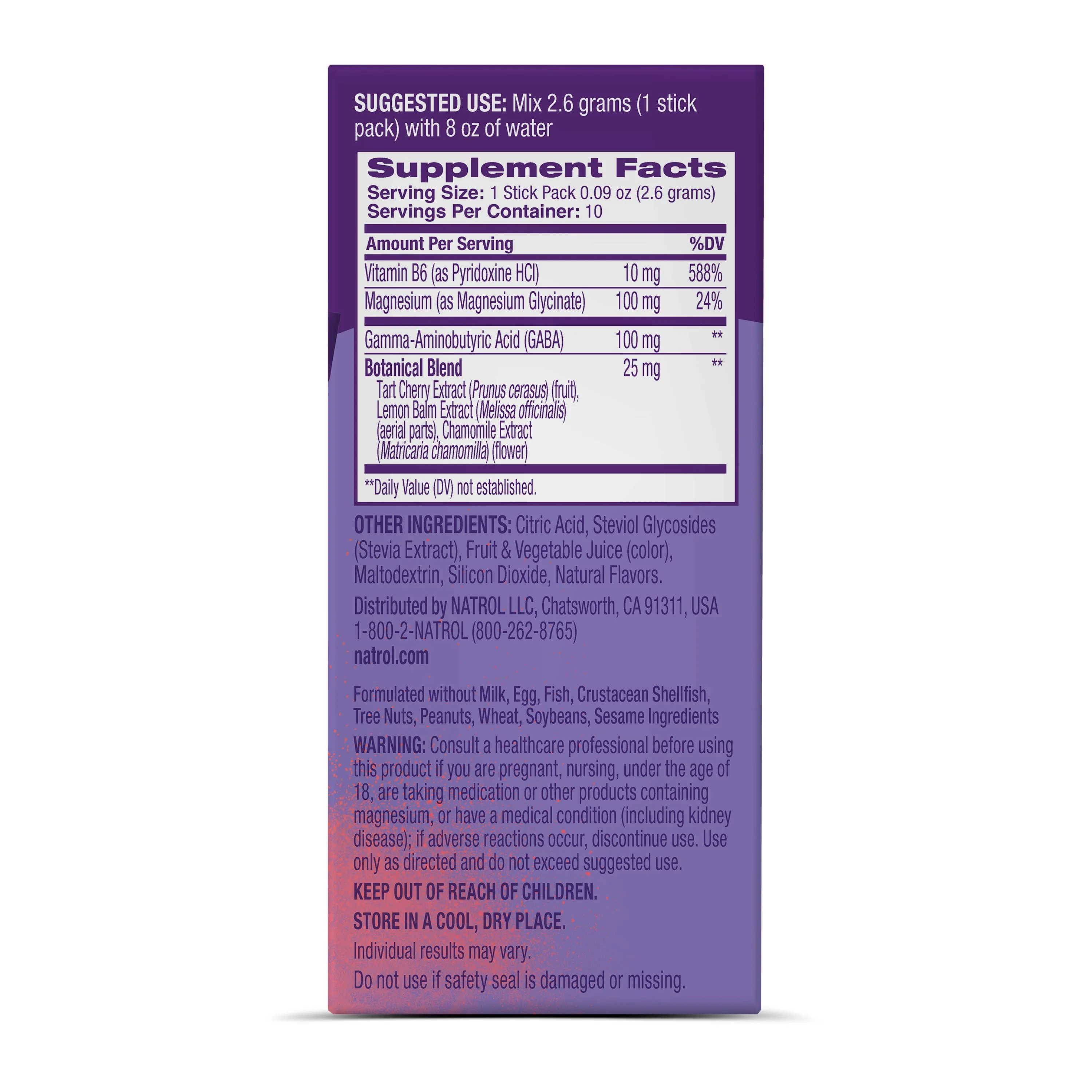 Sleep & Restore Calming Drink Mix, Melatonin Free - Image 2
