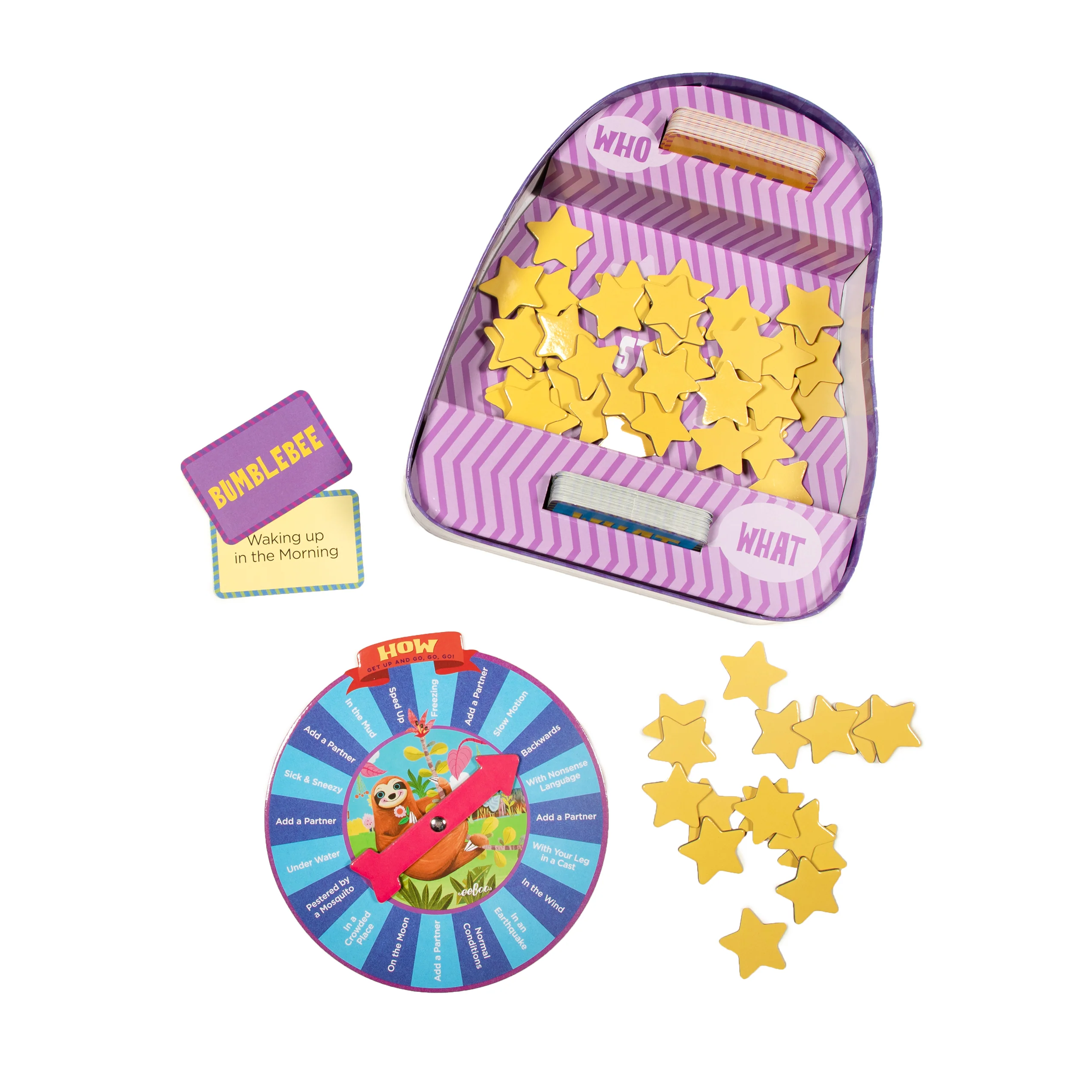 Sloth in a Hurry Shaped Spinner Game, Ages 5+ - Image 5