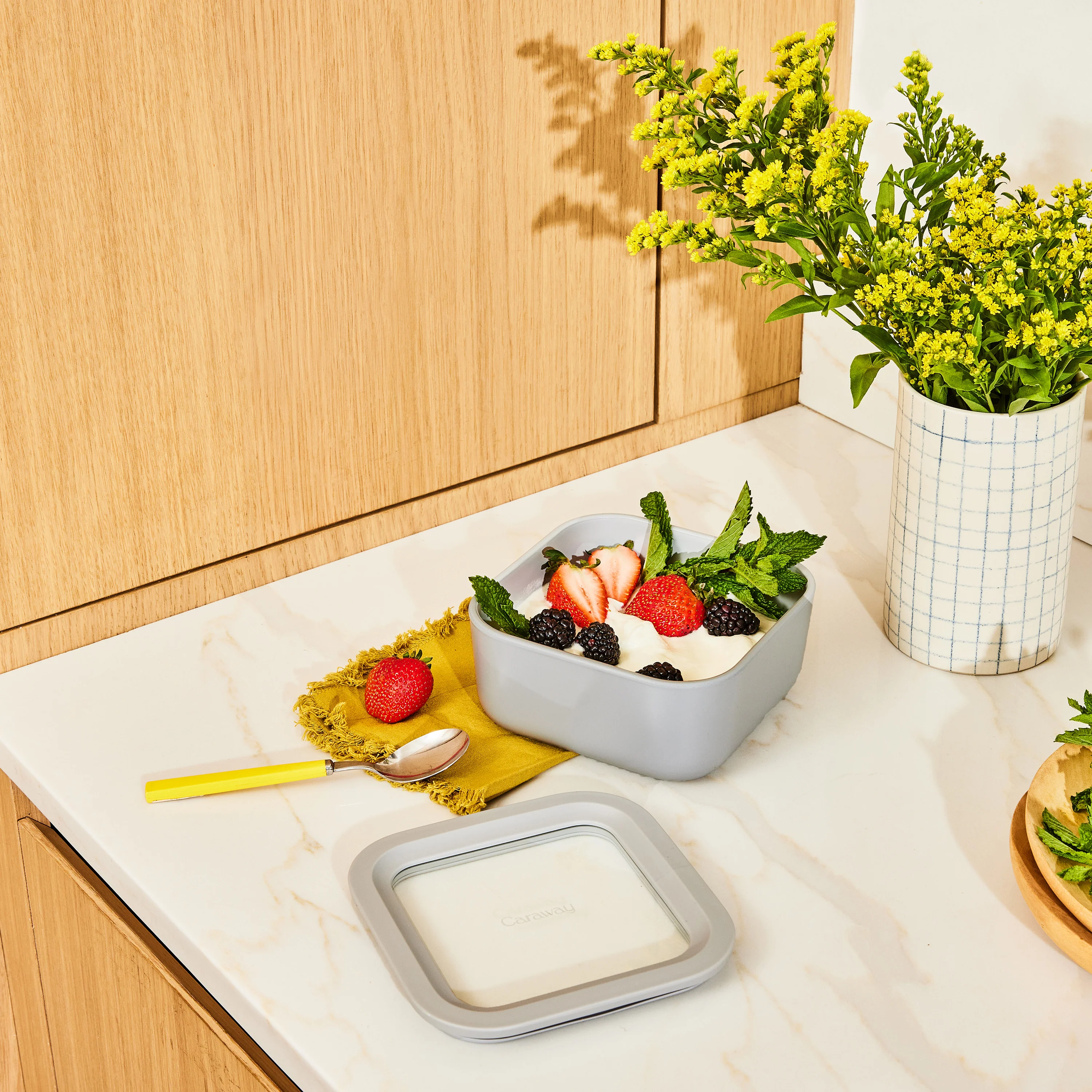 Small Glass Food Container - Image 11
