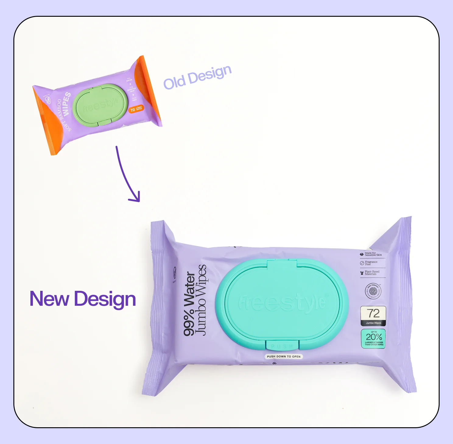 Soft & Clean Jumbo Baby Wipes - Image 3