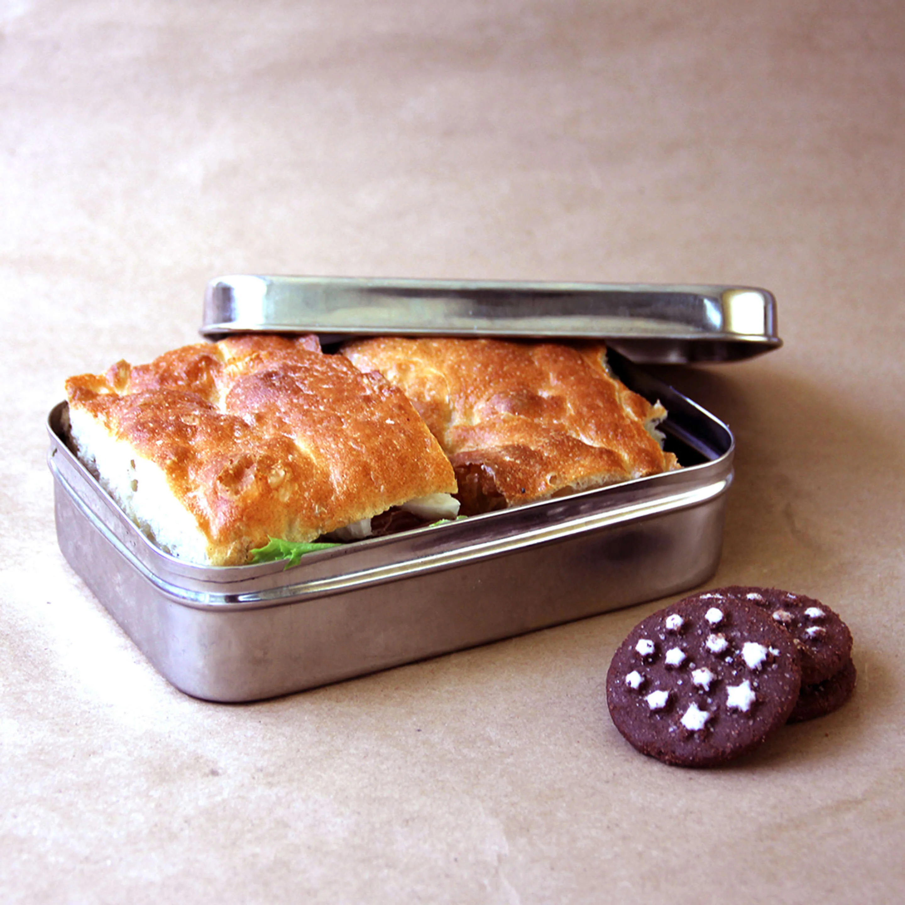 Solo Rectangle - Stainless Steel Lunch Container - Image 3