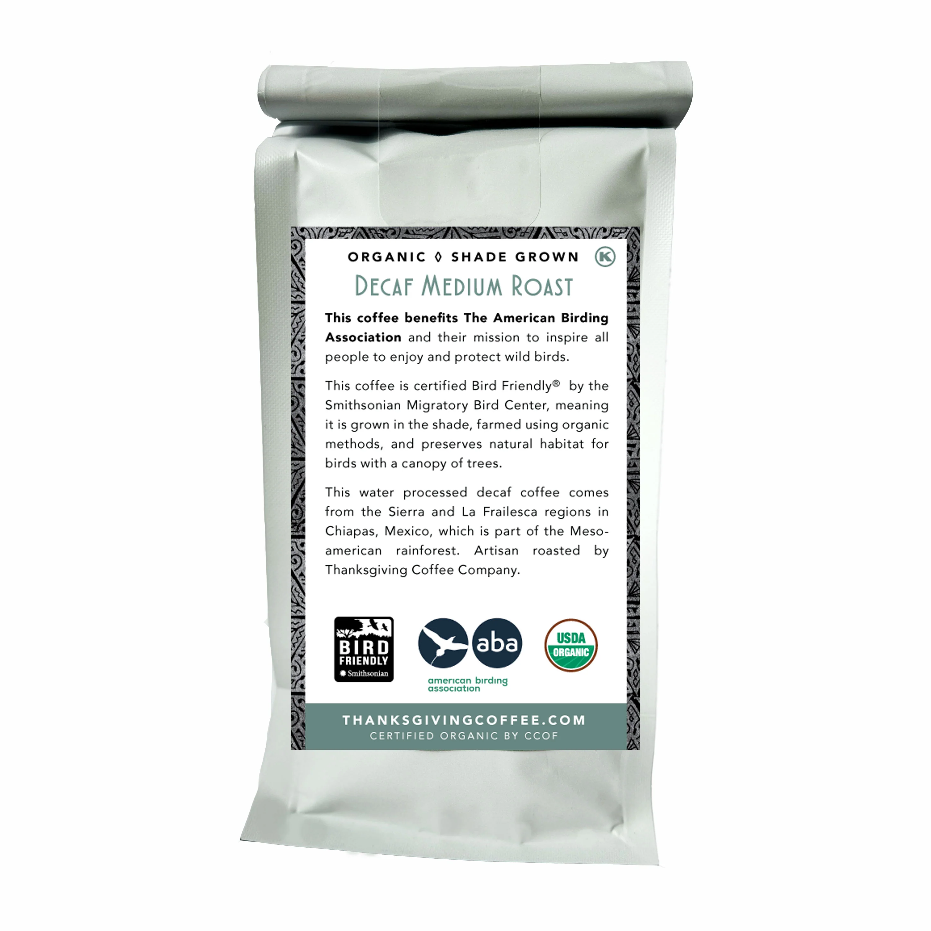 Songbird Decaf Medium Whole Bean Coffee - Image 2