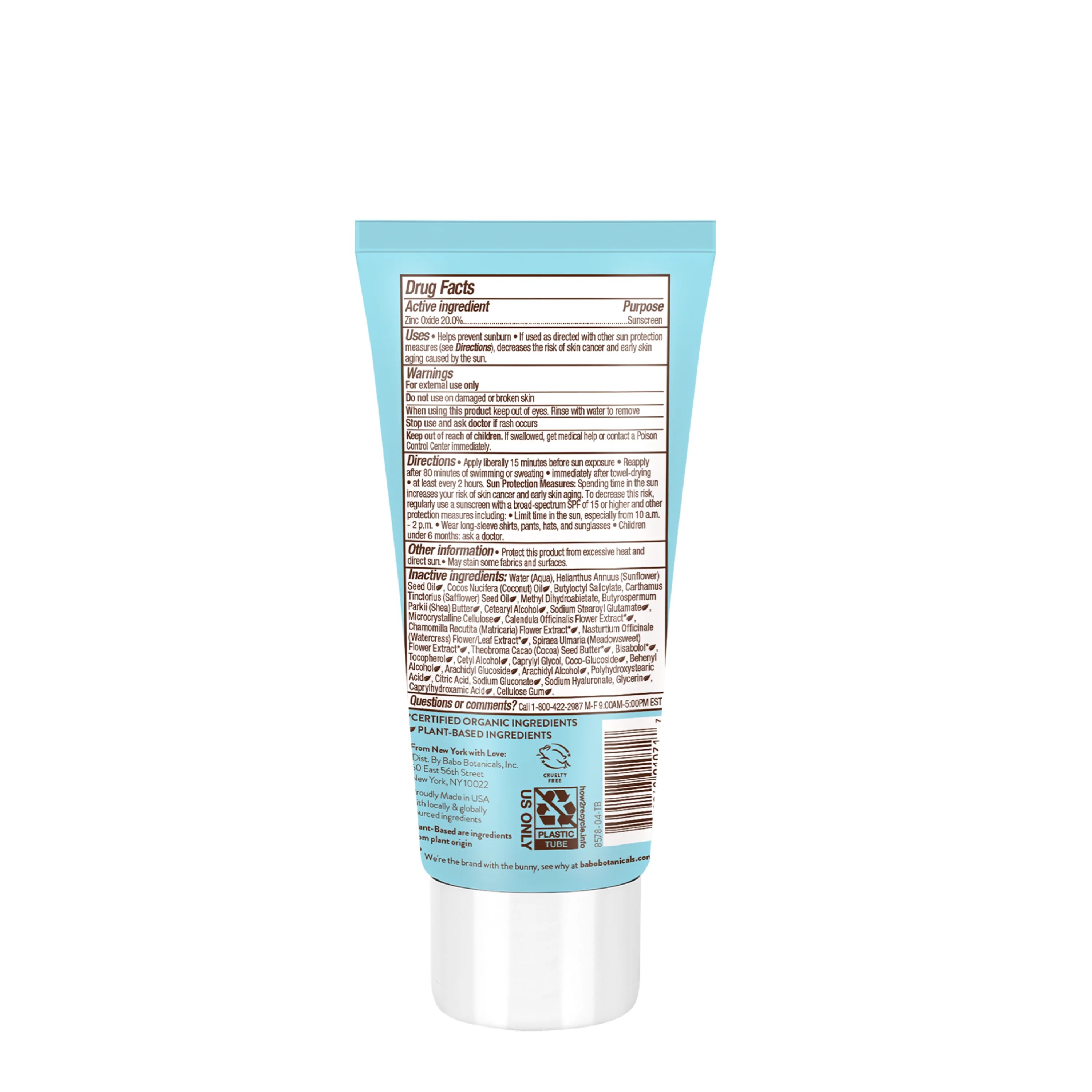 Sensitive Baby Mineral Sunscreen Lotion SPF50 - Image 2