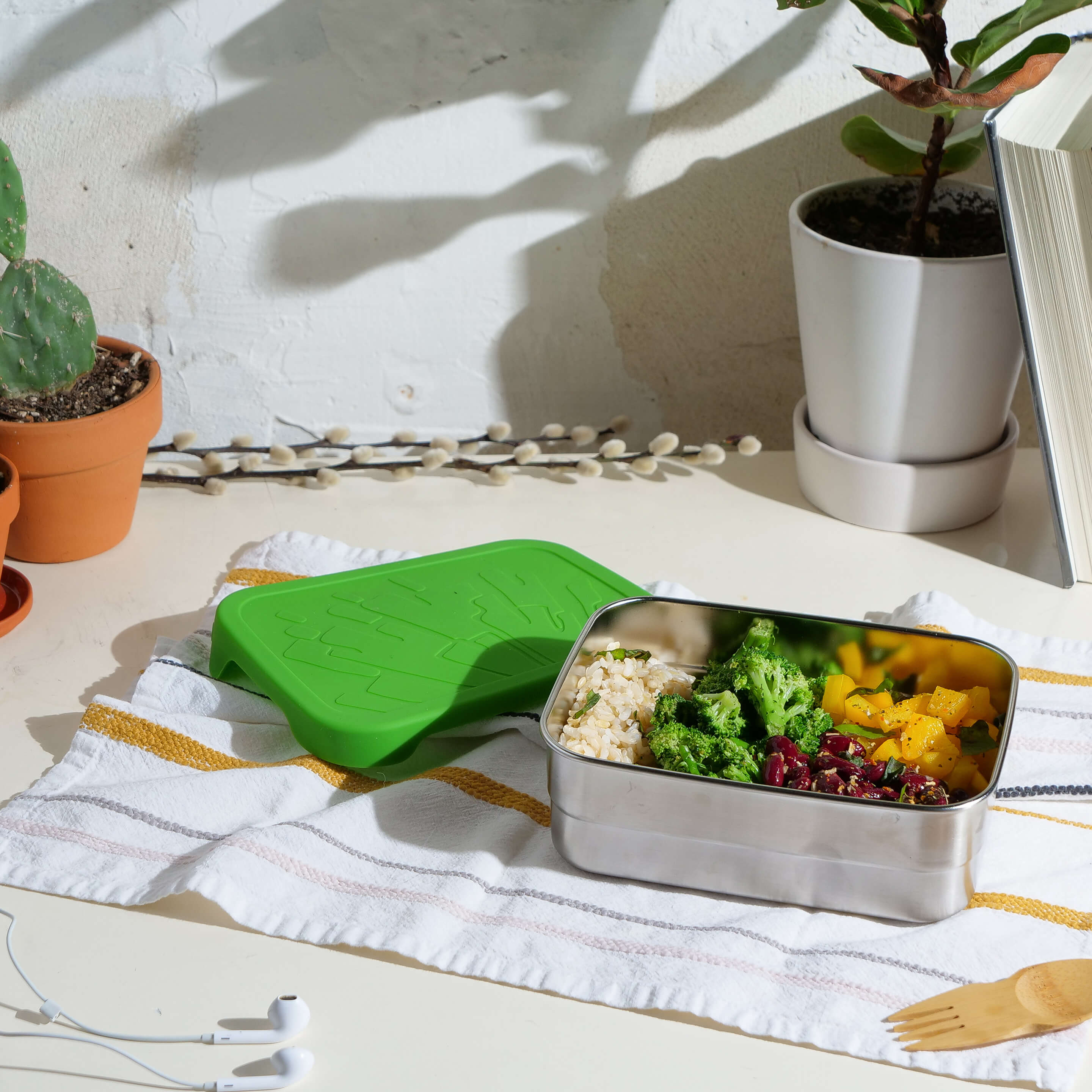 Splash Box™ XL - Stainless Steel Lunch Container - Image 2