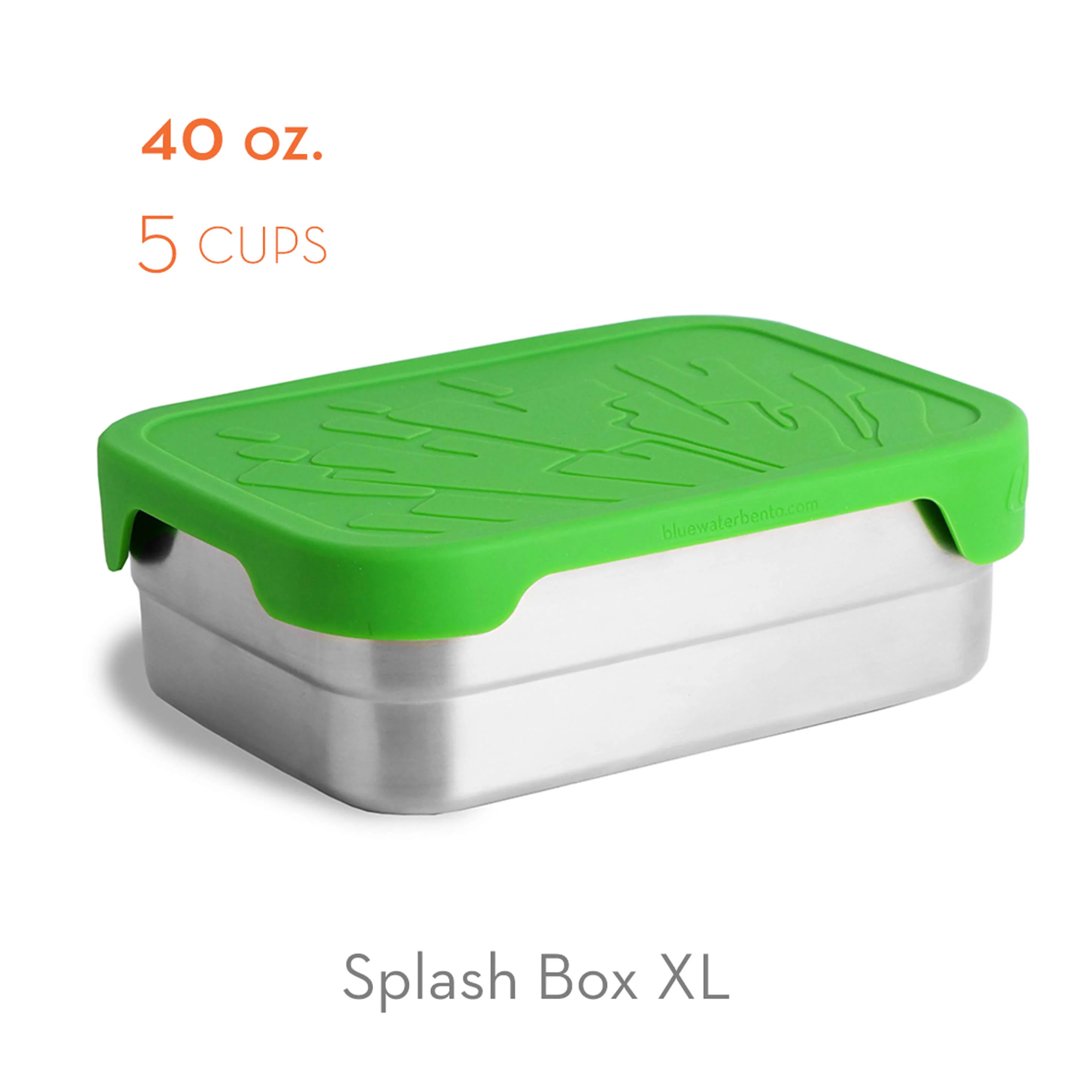 Splash Box™ XL - Stainless Steel Lunch Container - Image 4
