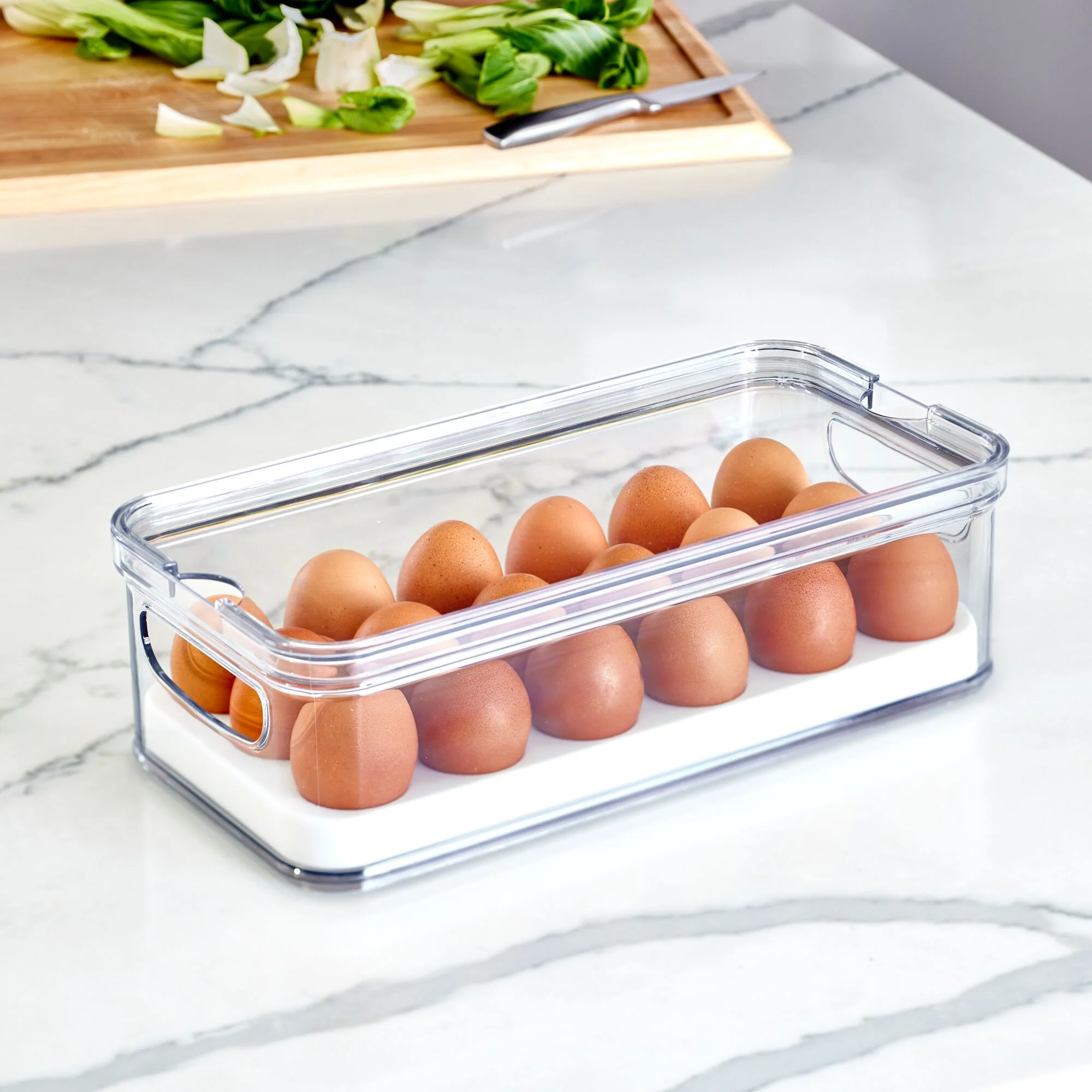 Stackable Fridge Egg Bin made with Recycled Plastic - Image 5