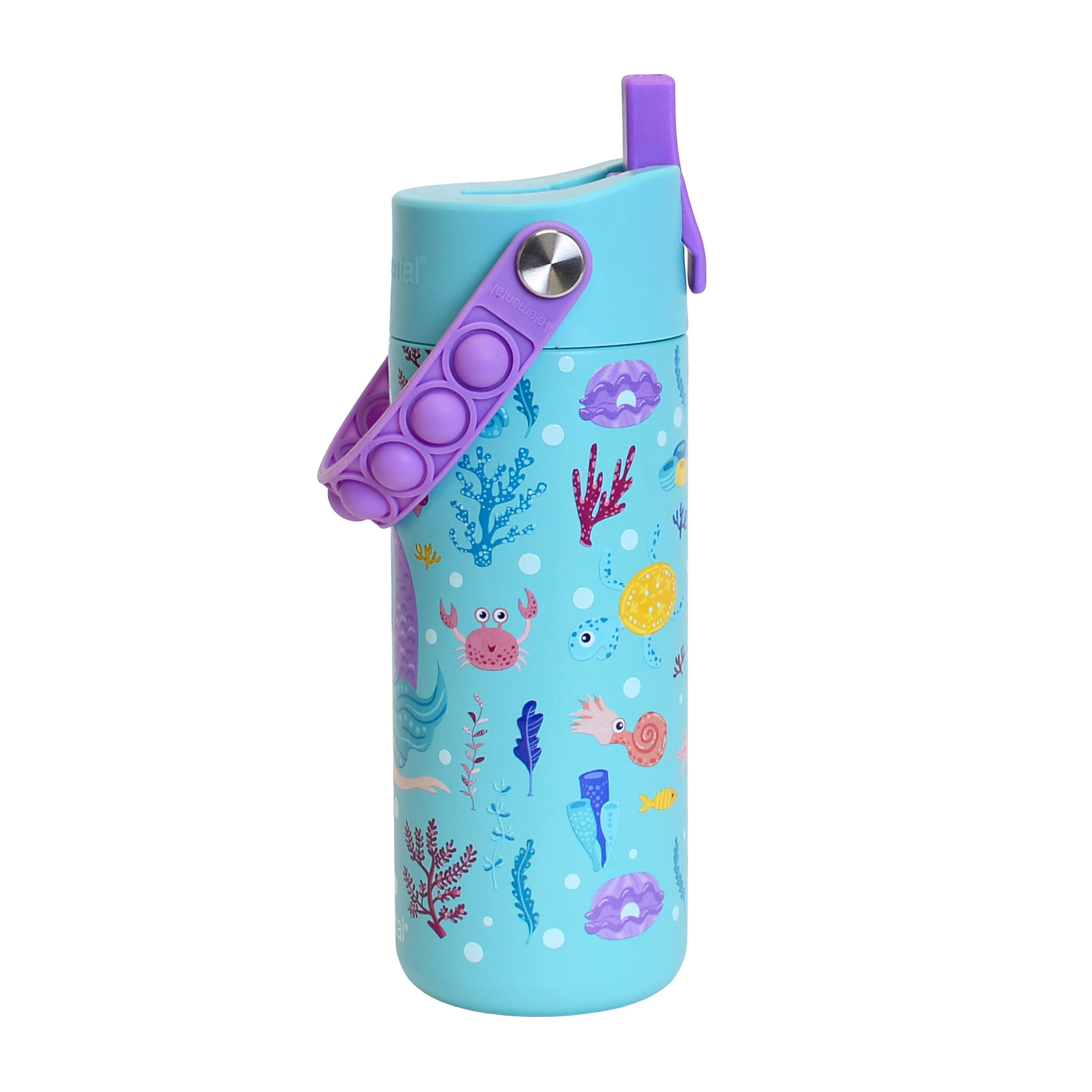 Stainless Steel Kids Water Bottle, 18oz - Image 3