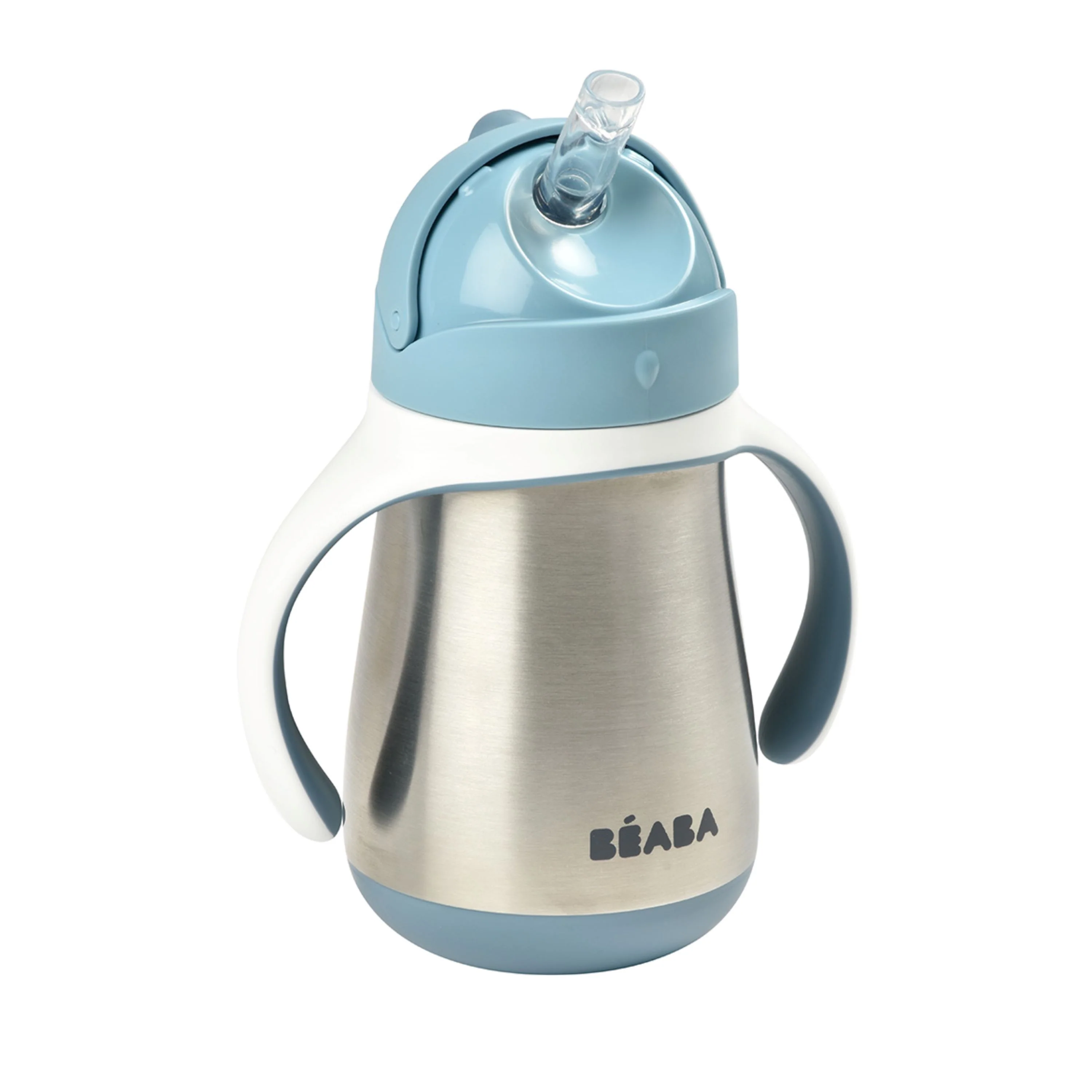 Stainless Steel Straw Sippy Cup with Silicone Straw - Image 17