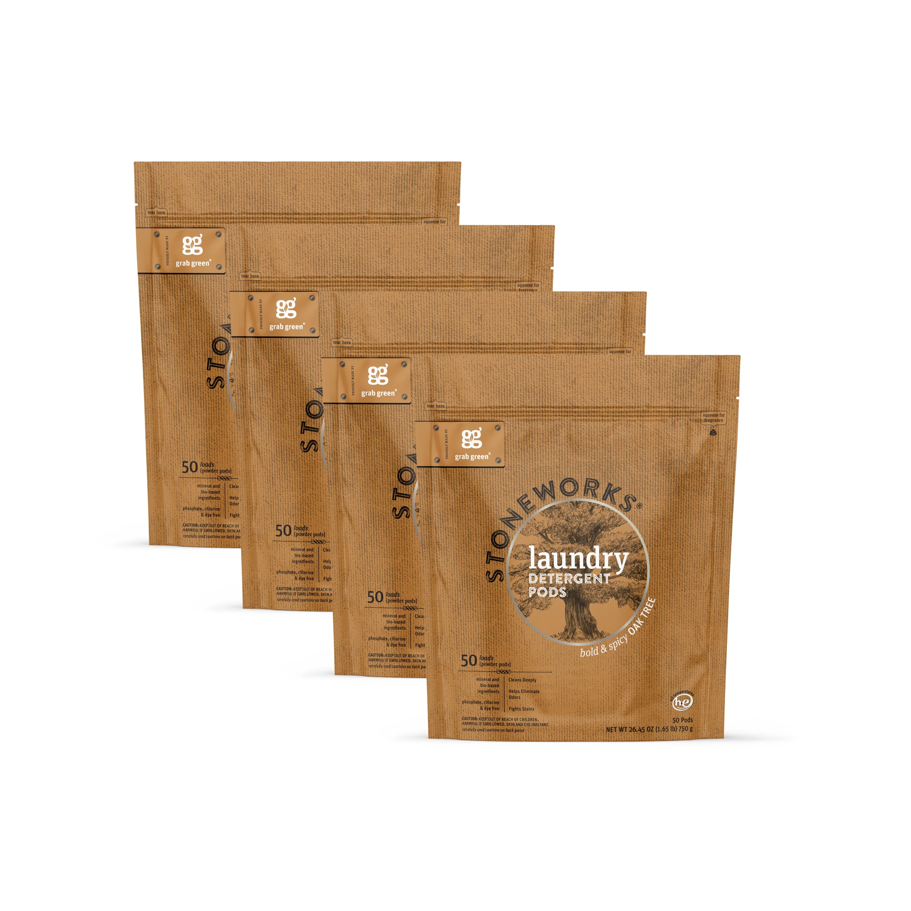 Stoneworks Laundry Detergent Pods - Oak Tree - Image 3