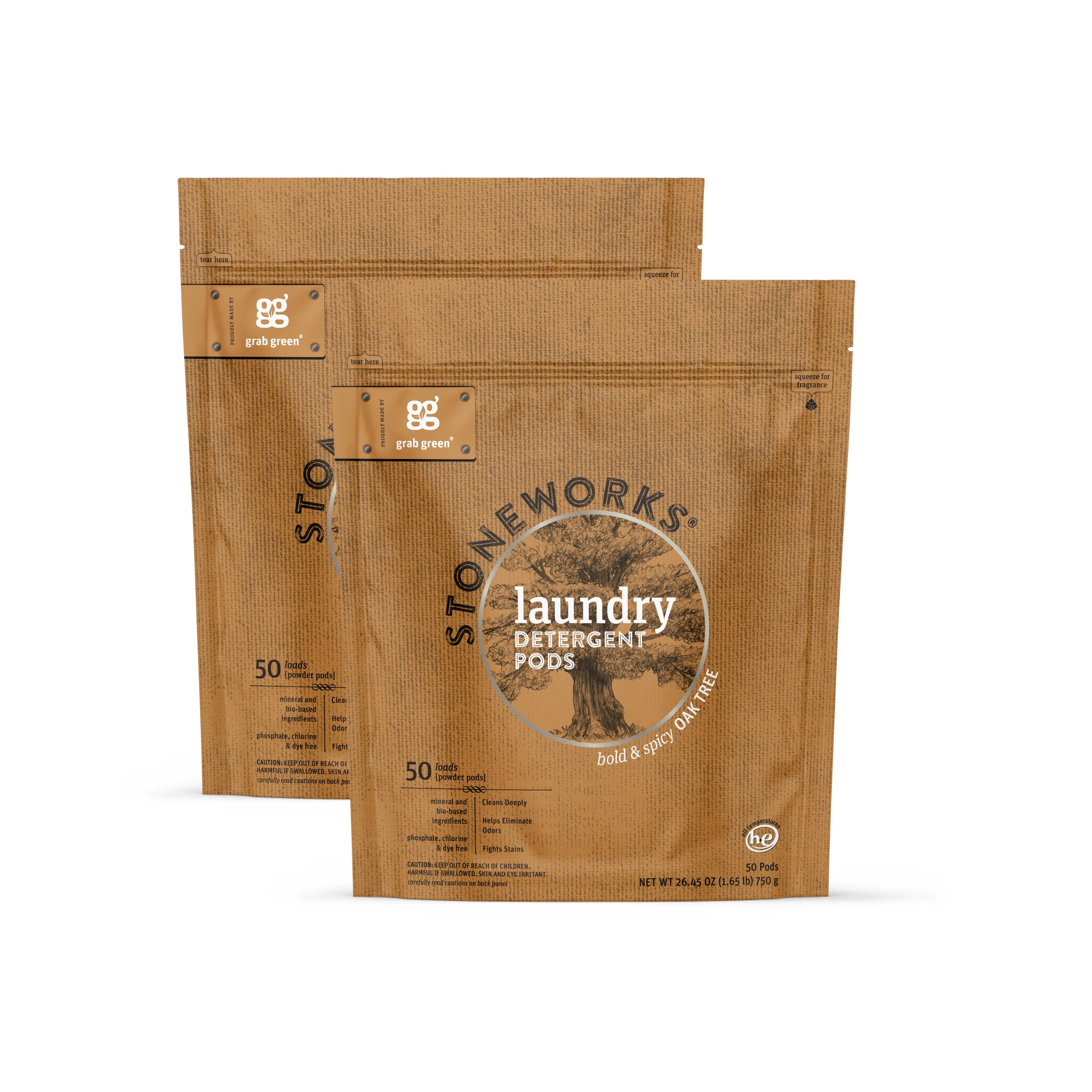 Stoneworks Laundry Detergent Pods - Oak Tree - Image 4
