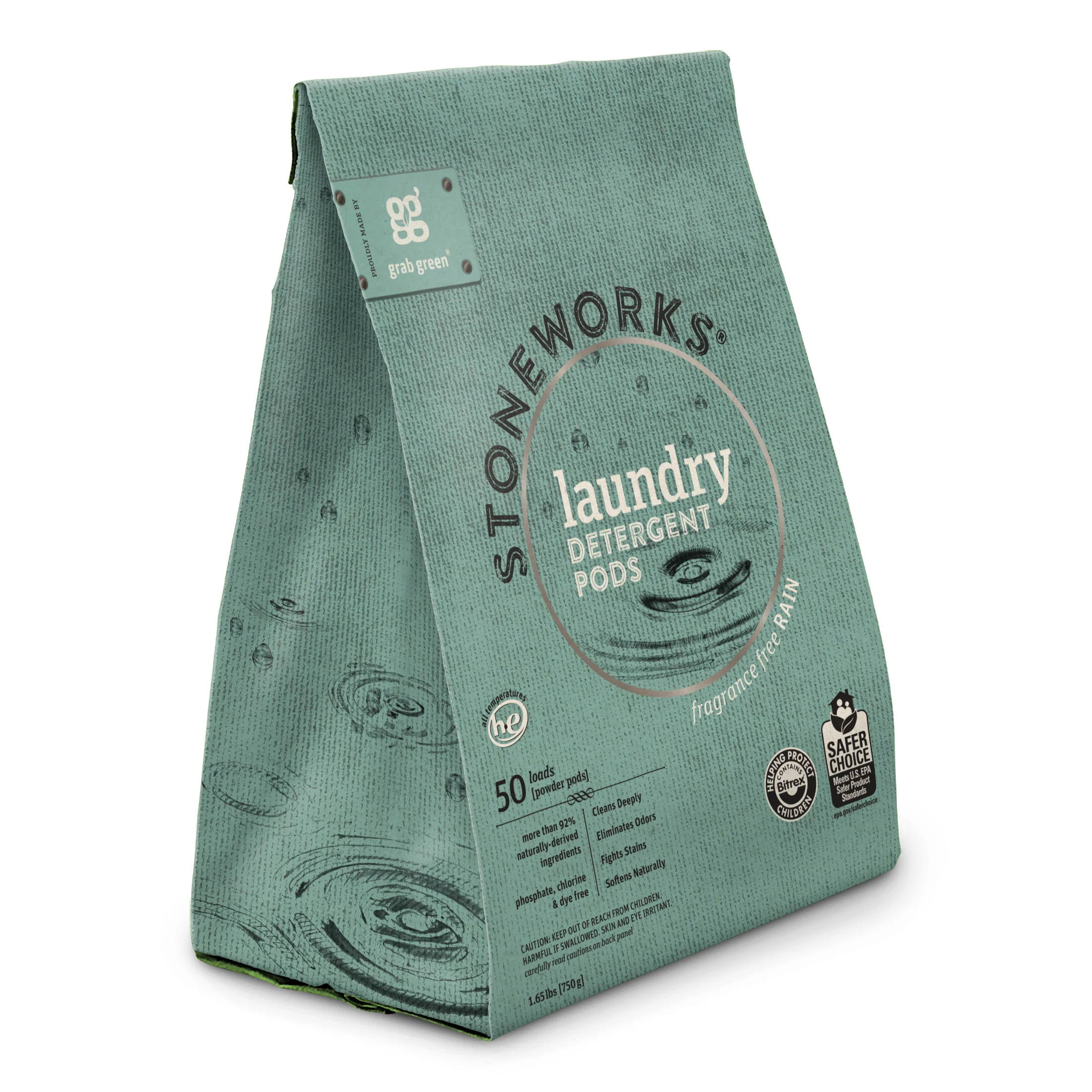 Stoneworks Laundry Detergent Pods - Rain - Image 3