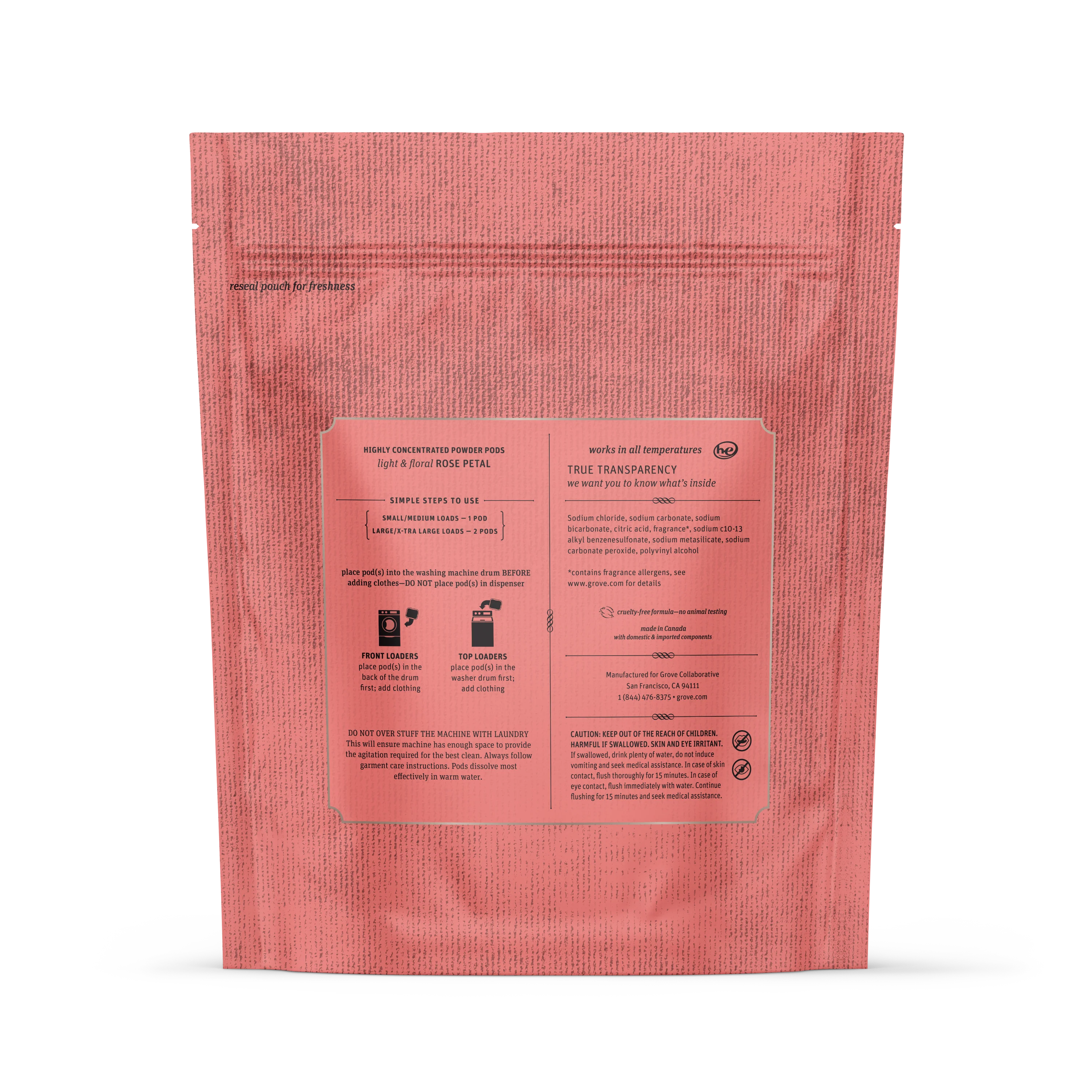 Stoneworks Laundry Detergent Pods - Rose Petal - Image 2
