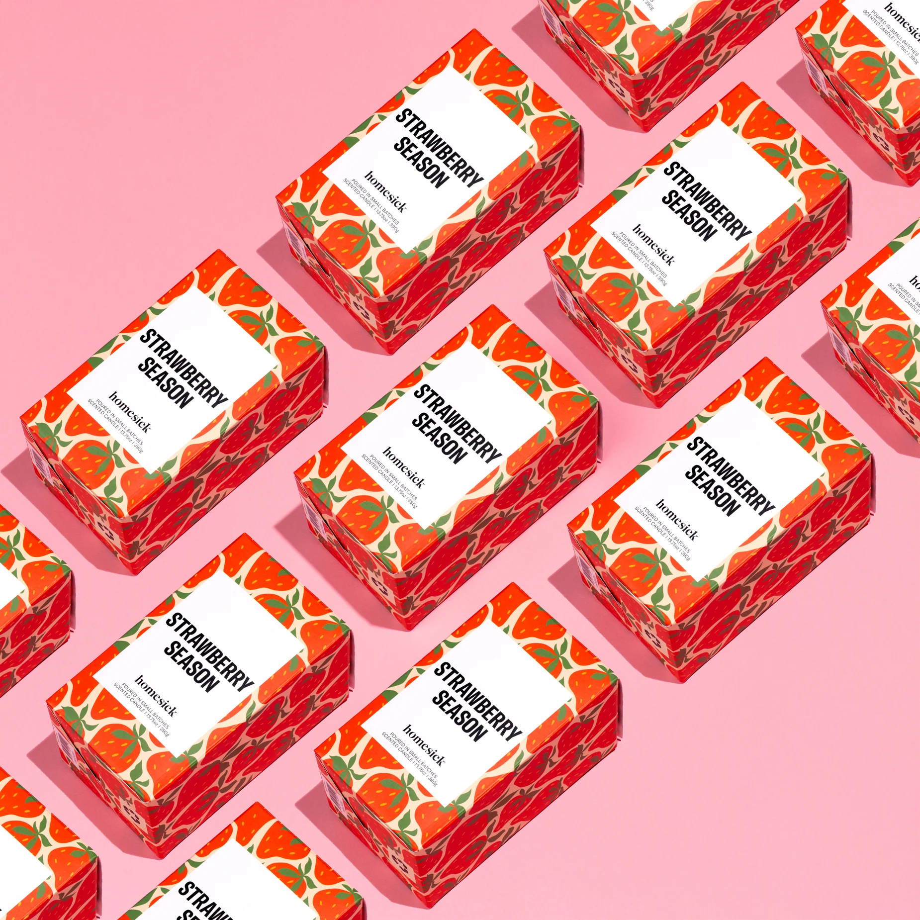 Strawberry Season Candle - Image 4
