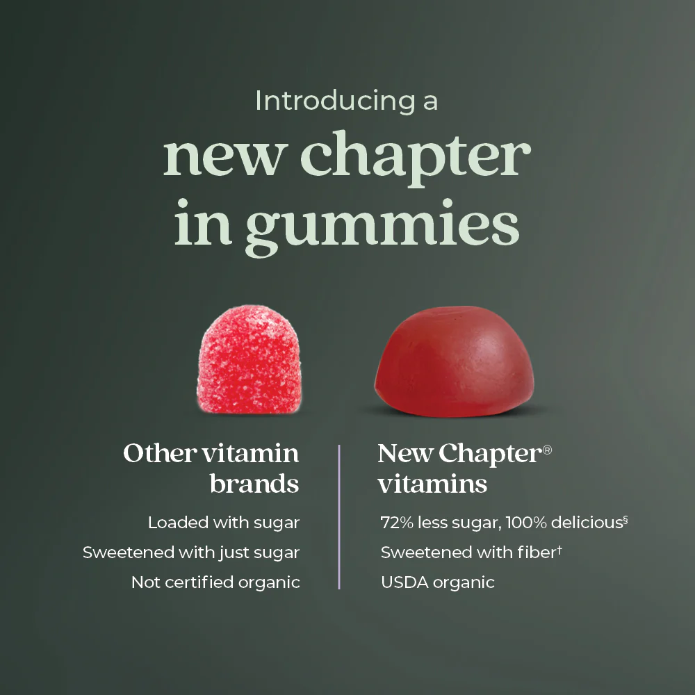 Strength Support Vitamin D3+ Gummies, Mixed Berry Flavored - Image 5