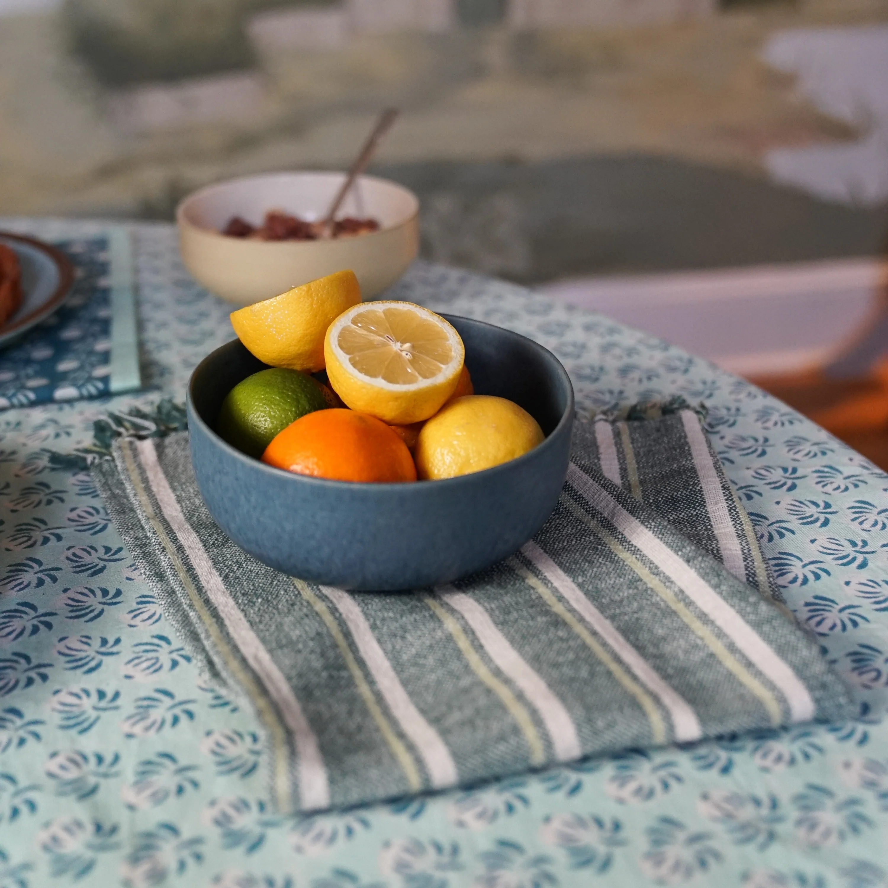 Striped Organic Cotton Tea Towel Set - Image 13