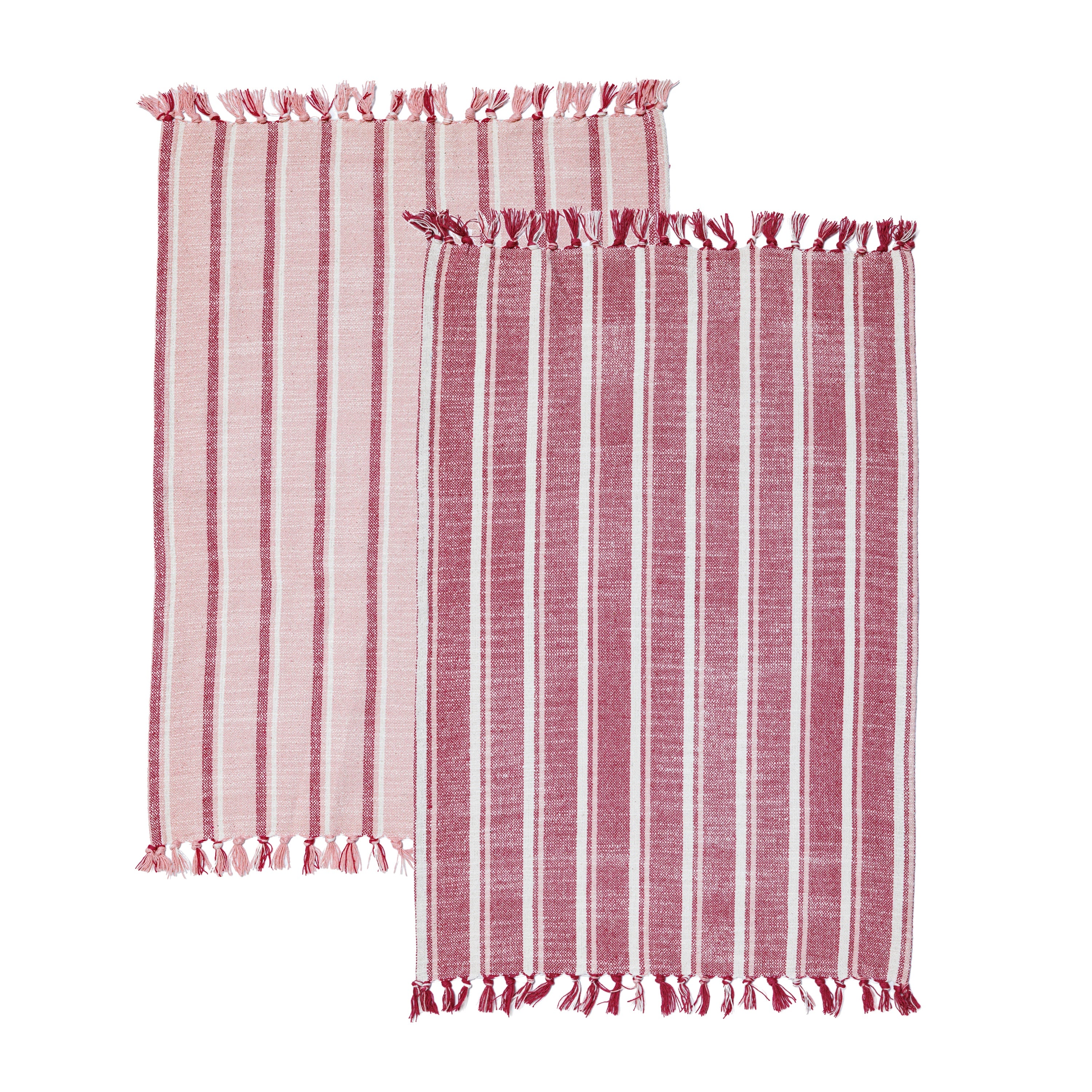 Striped Organic Cotton Tea Towel Set - Image 5