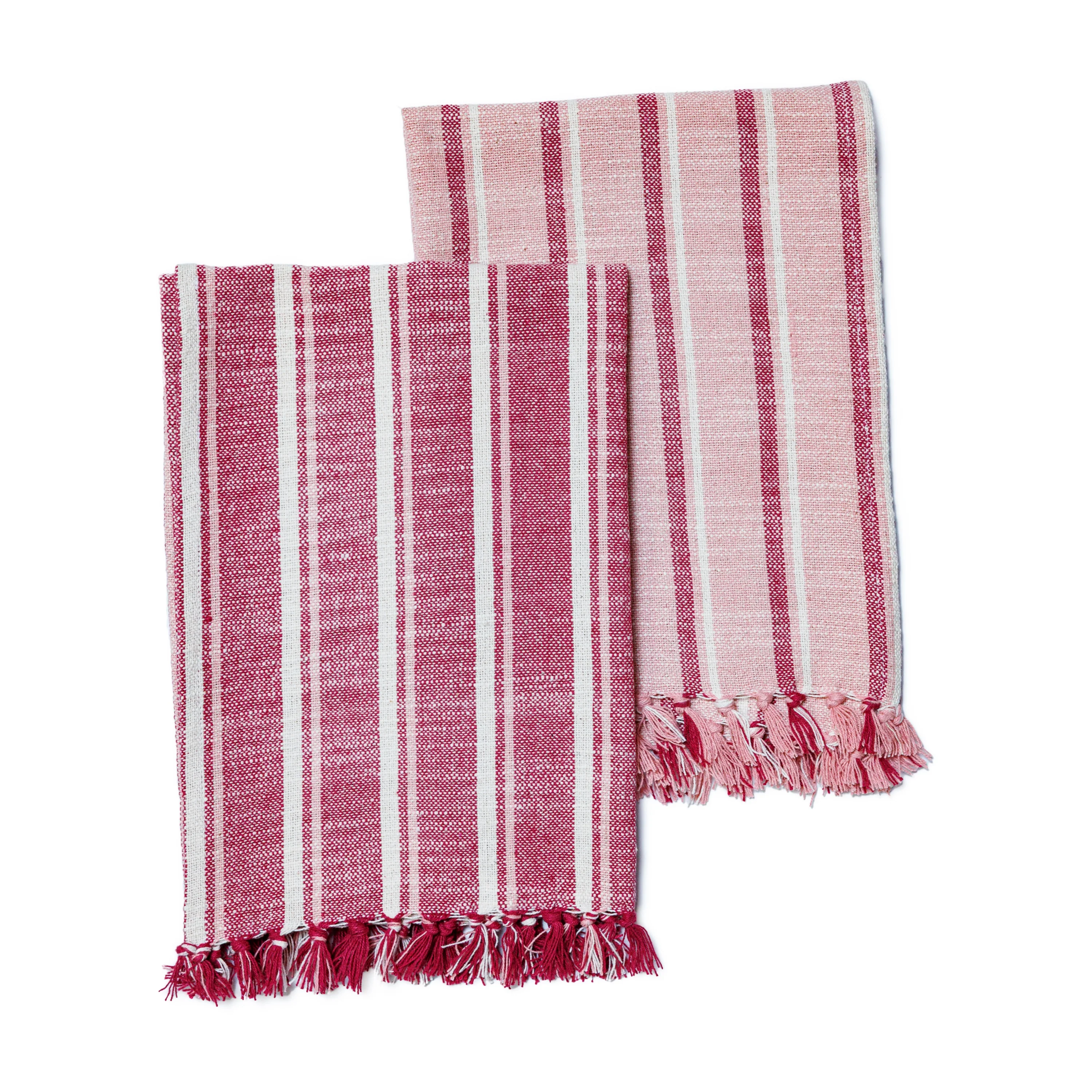 Striped Organic Cotton Tea Towel Set - Image 6
