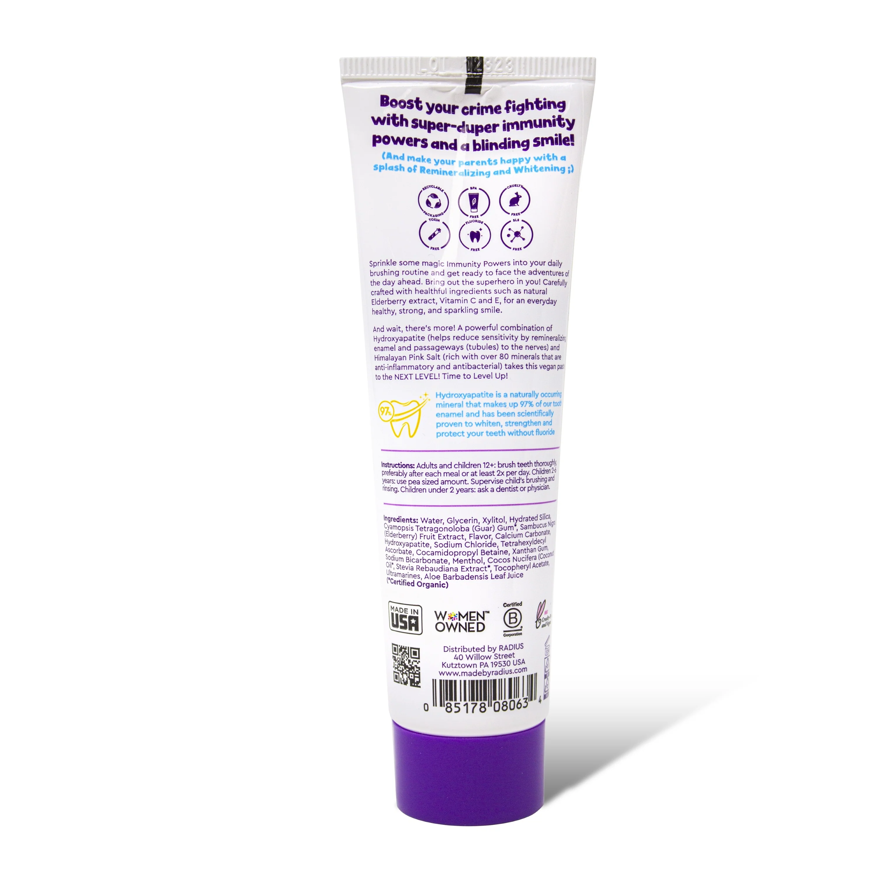 Super Duper Kids Immunity Toothpaste - Image 2