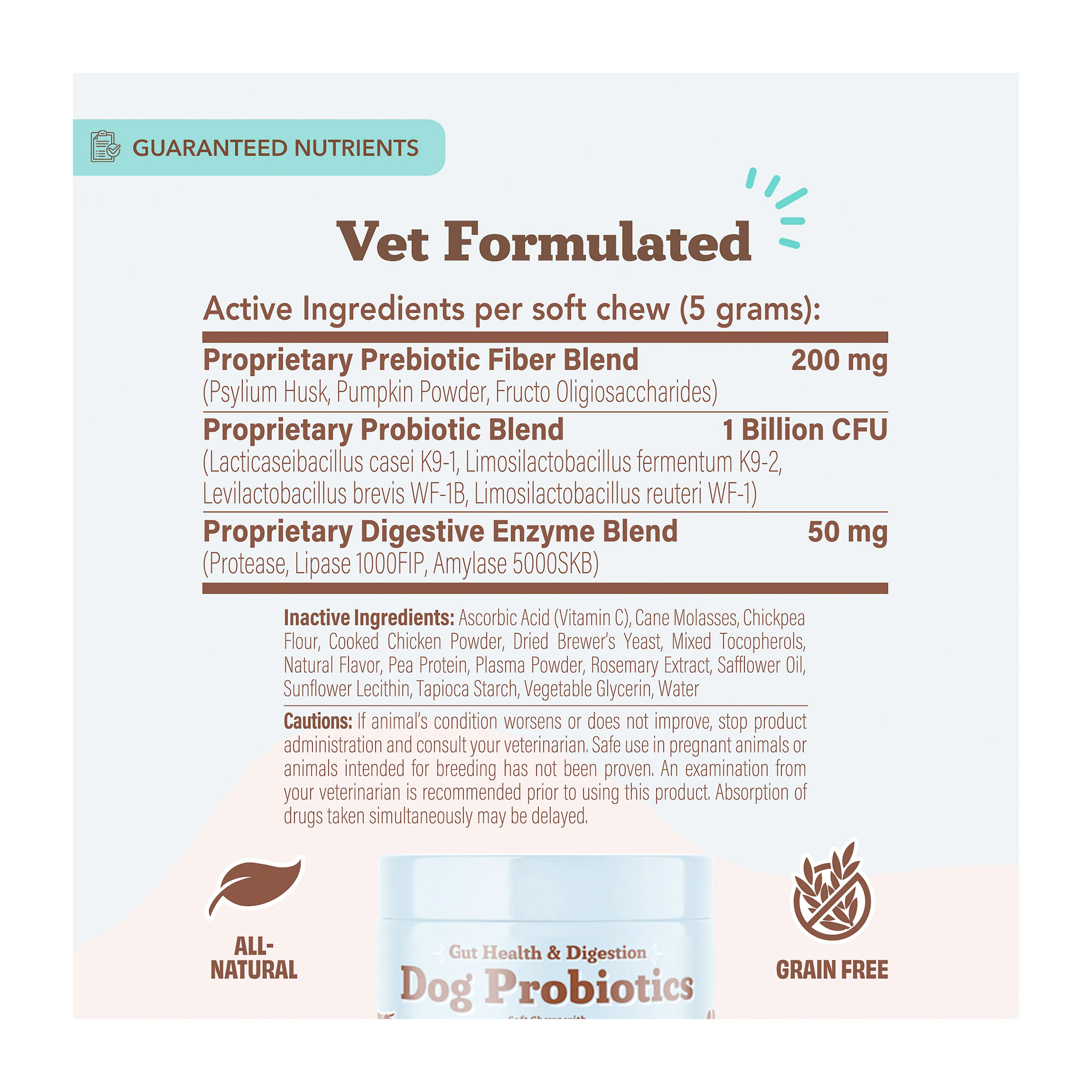 Gut Health & Digestion Dog Probiotics - Image 7